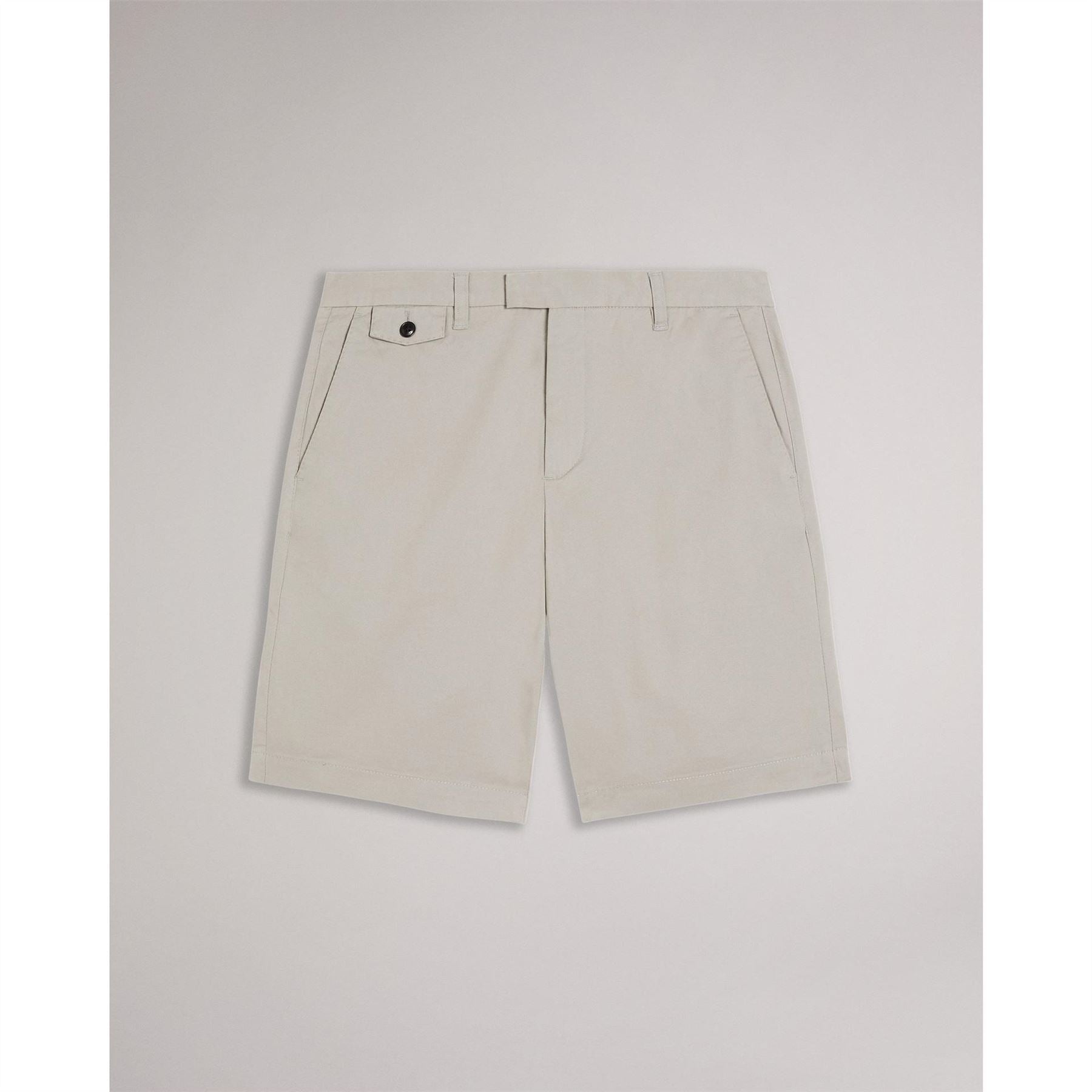 Ted Baker Solid Patterned Chino Shorts