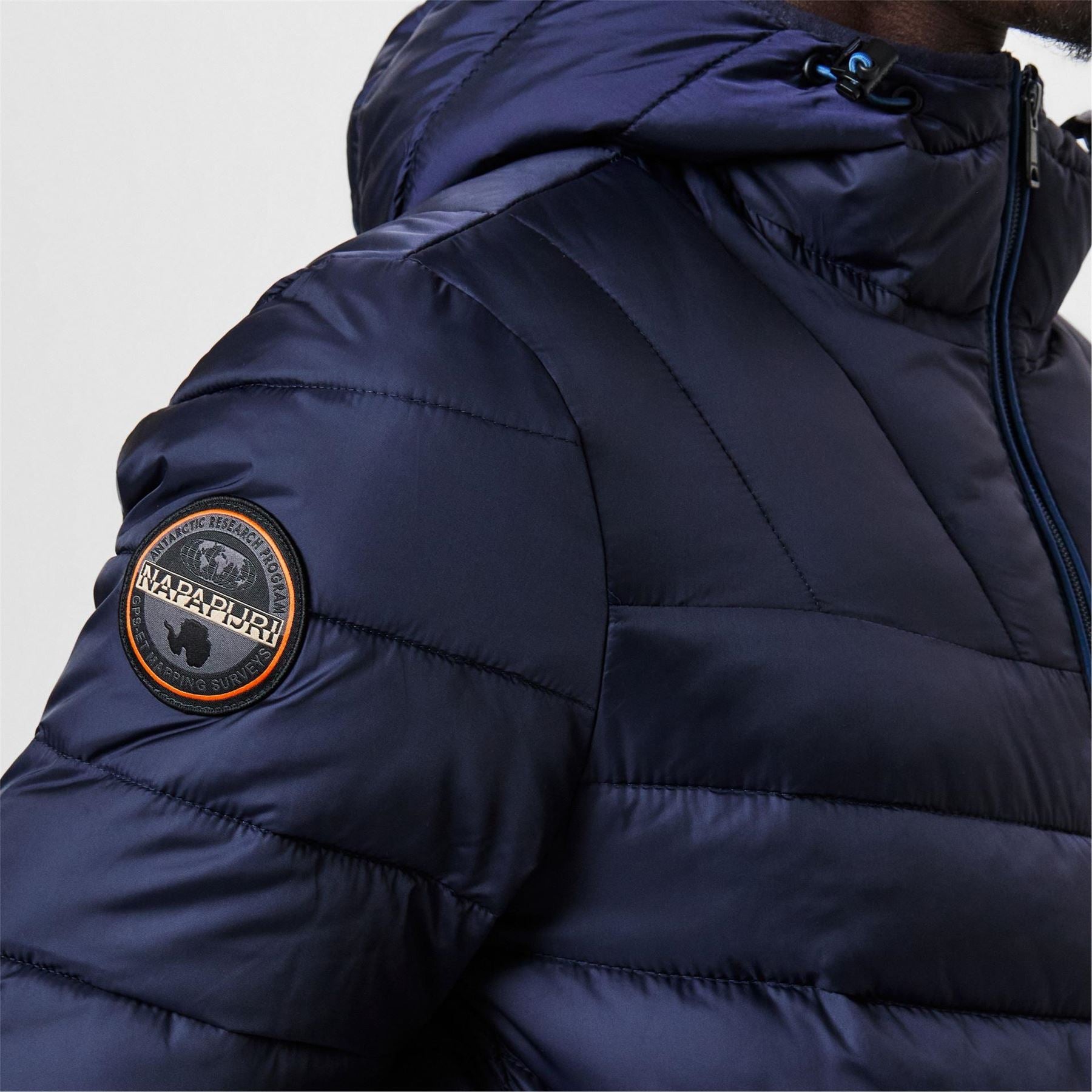 Napapijri Aerons Water Resistant Hooded Short Puffer Jacket