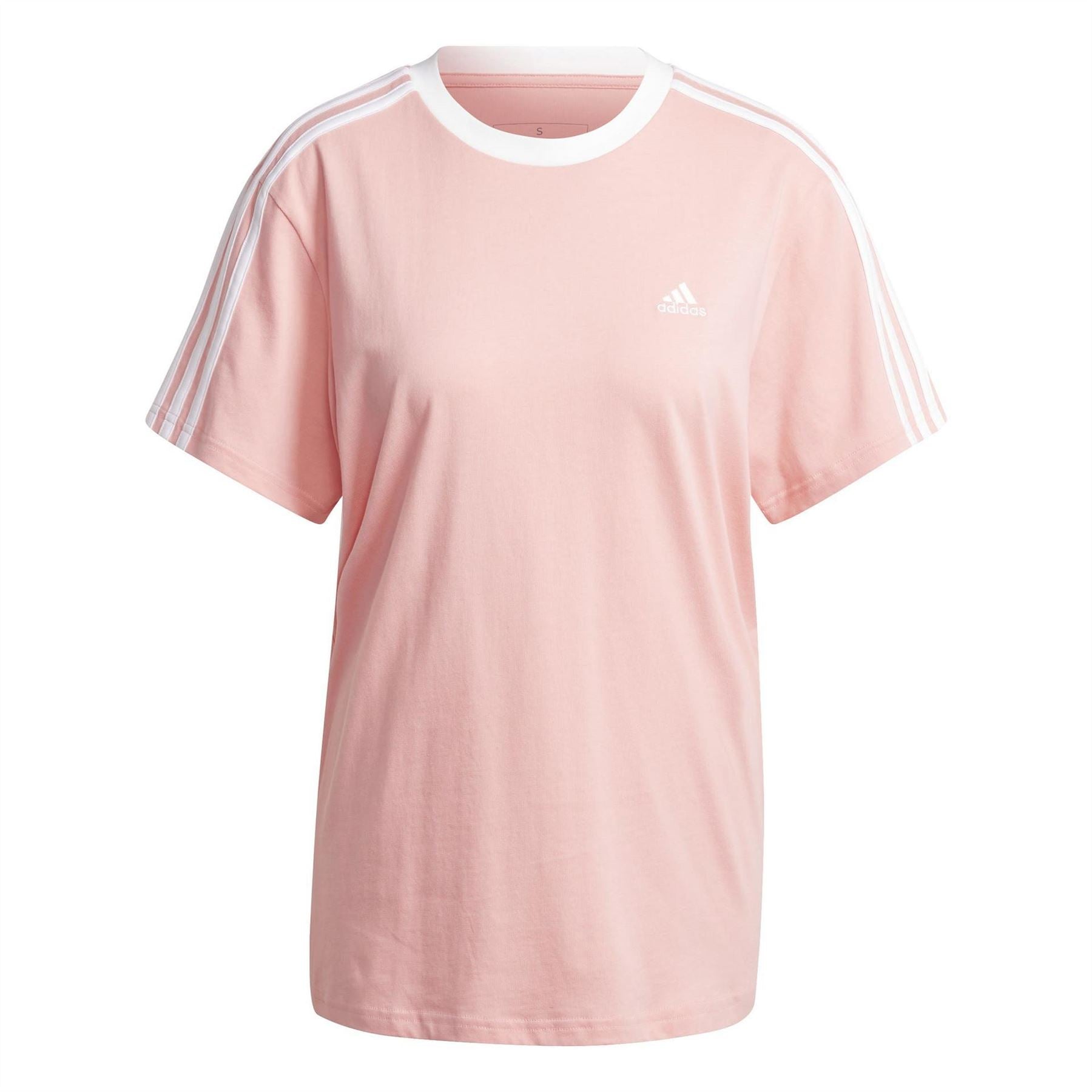 adidas Womens Essentials 3 Stripe T-Shirt