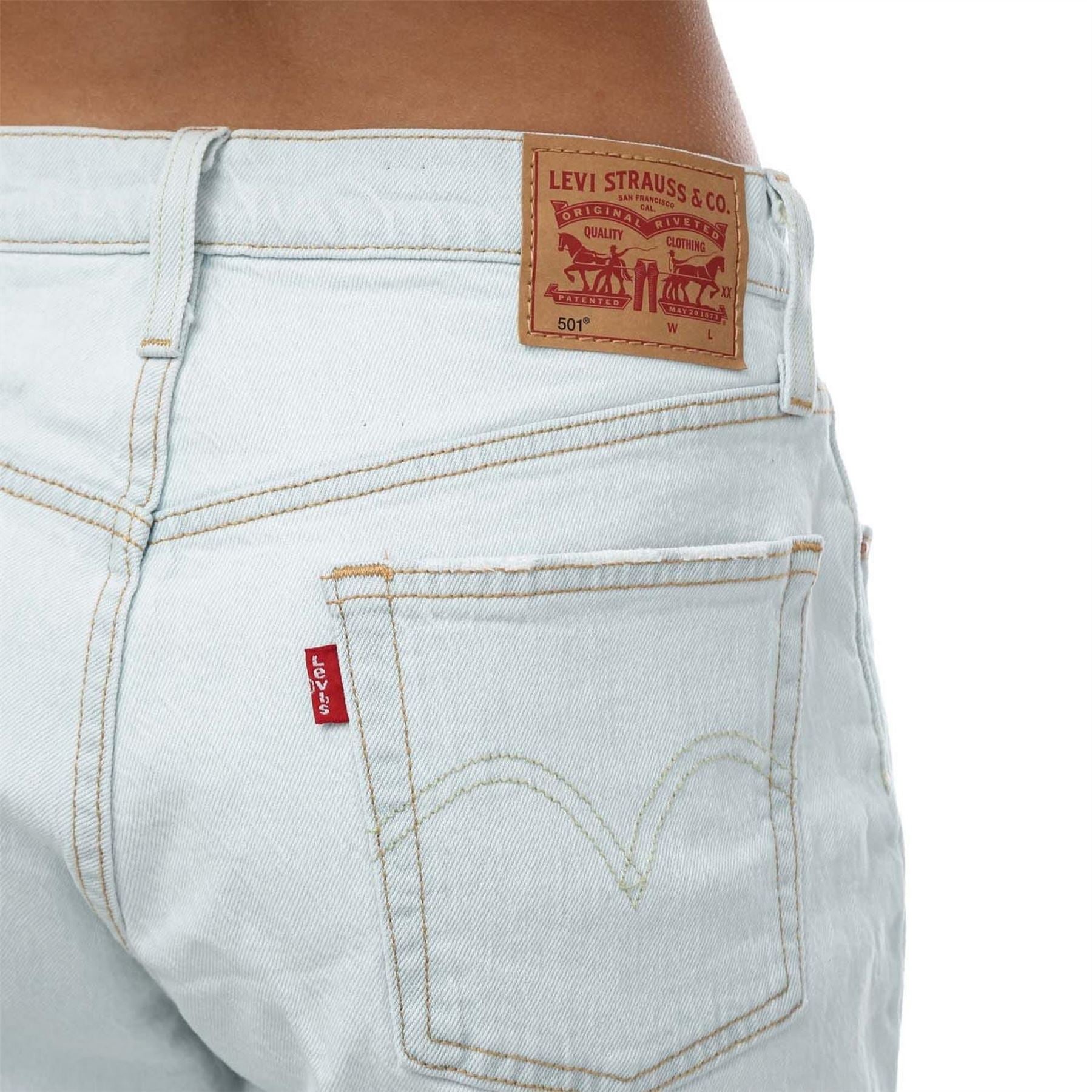 Levis Mid Thigh Shorts