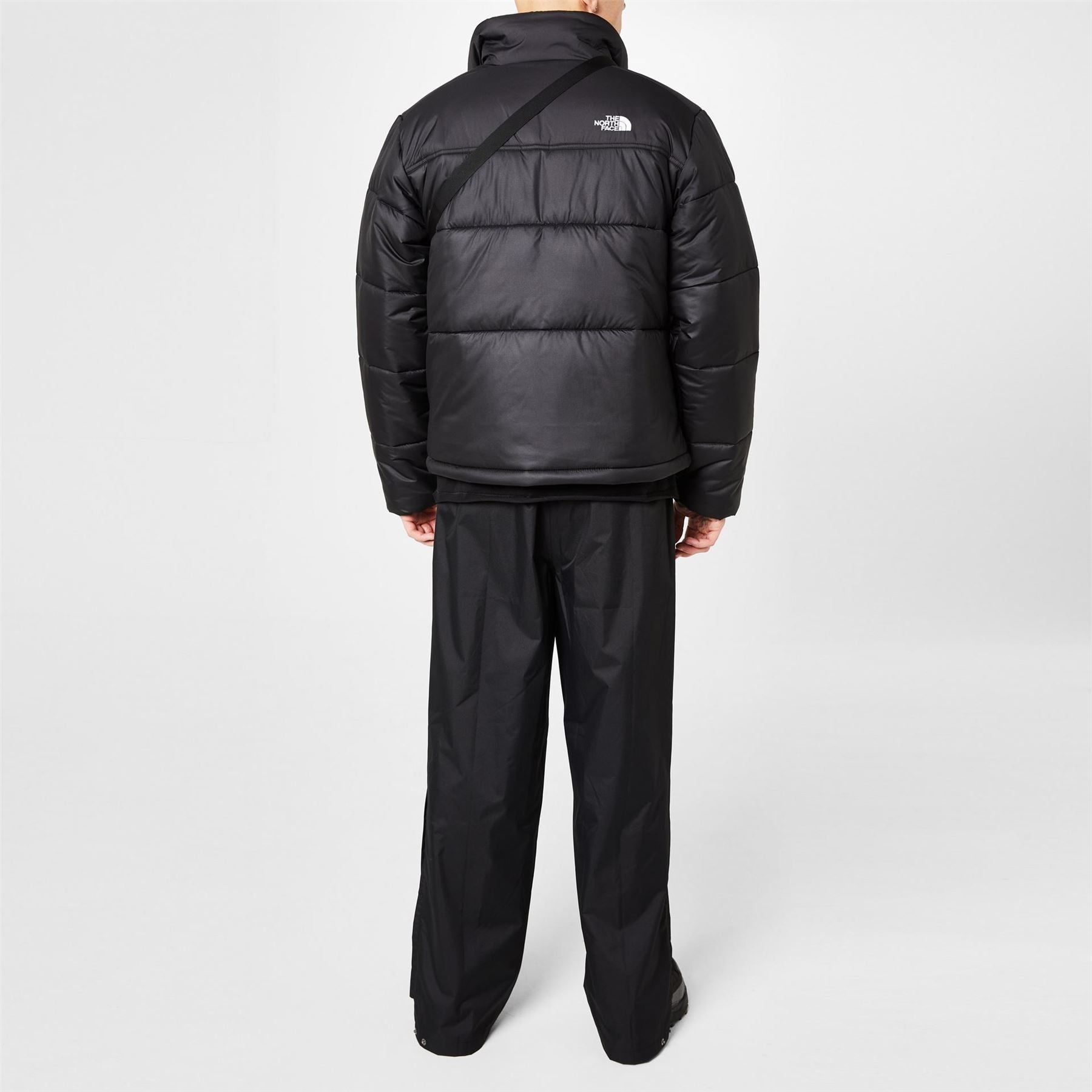 The North Face Saikuru Water Resistant Windwall Short Puffer Jacket