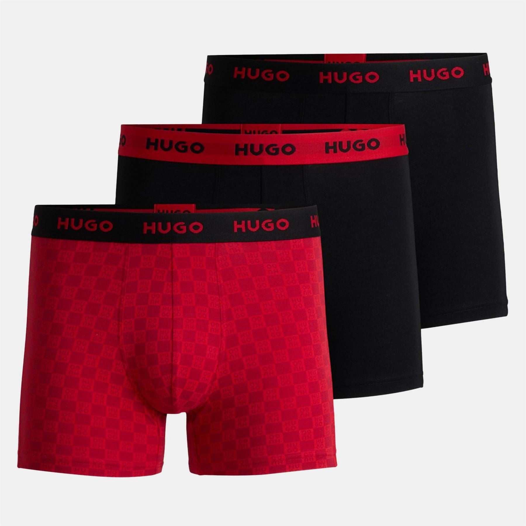 Hugo Checkerboard Boxer Short 3 Pack
