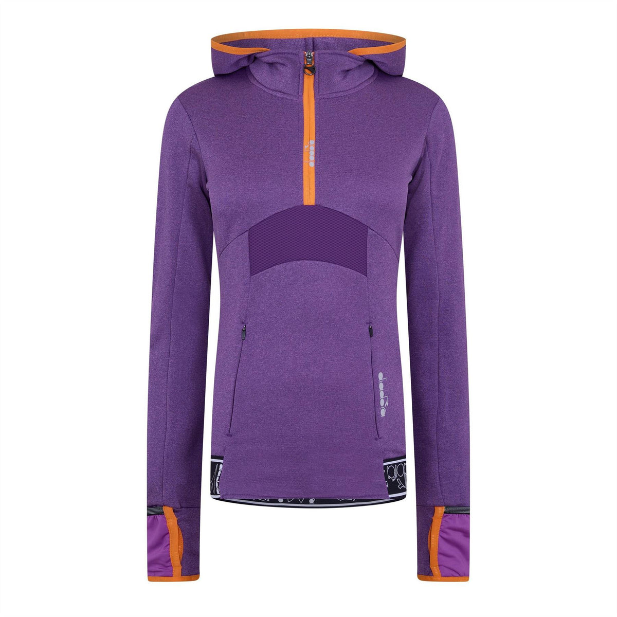 Diadora L. Warm Up Winter Short Sleeve Performance Gym Top