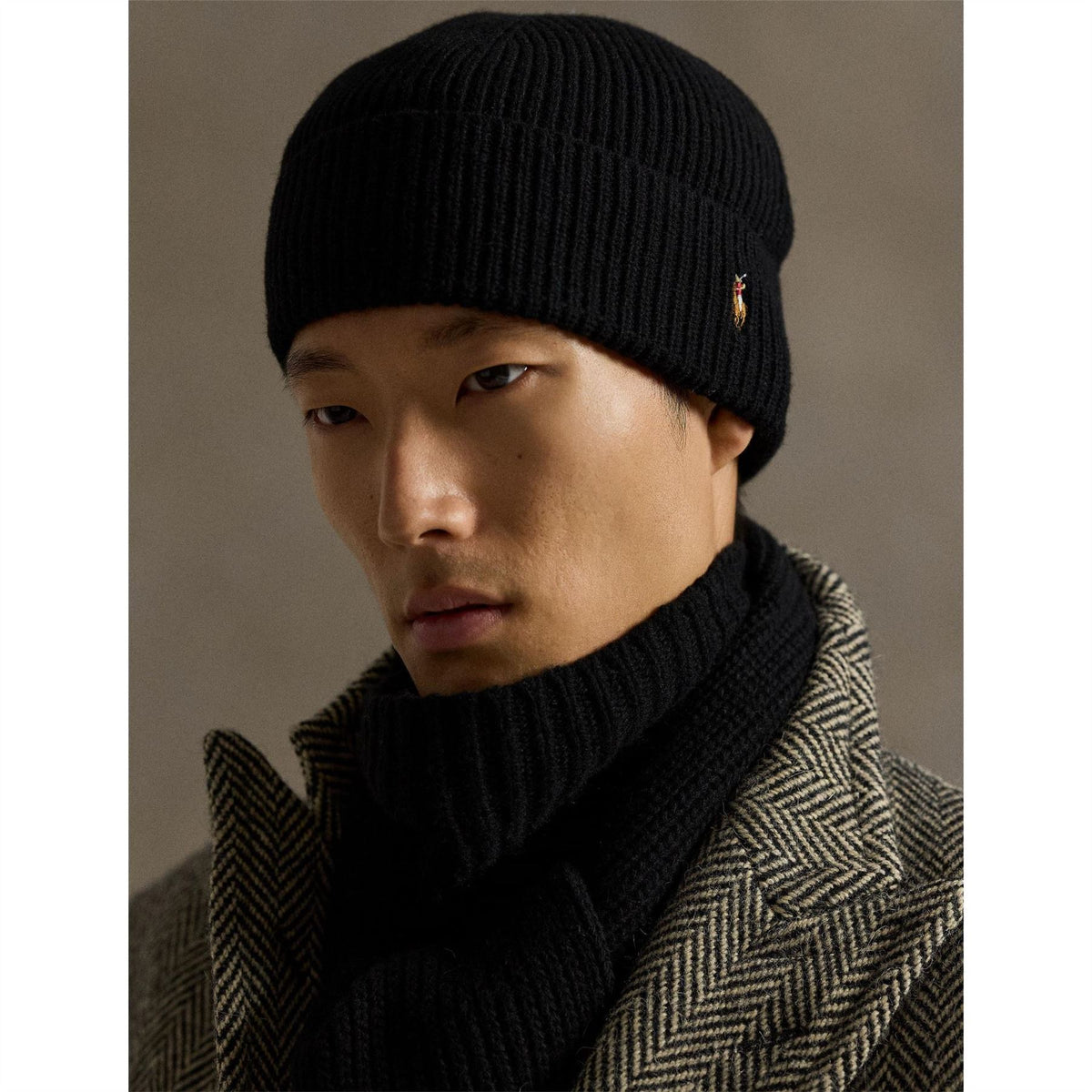 Polo Ralph Lauren Wool Blend Rib Bn 64