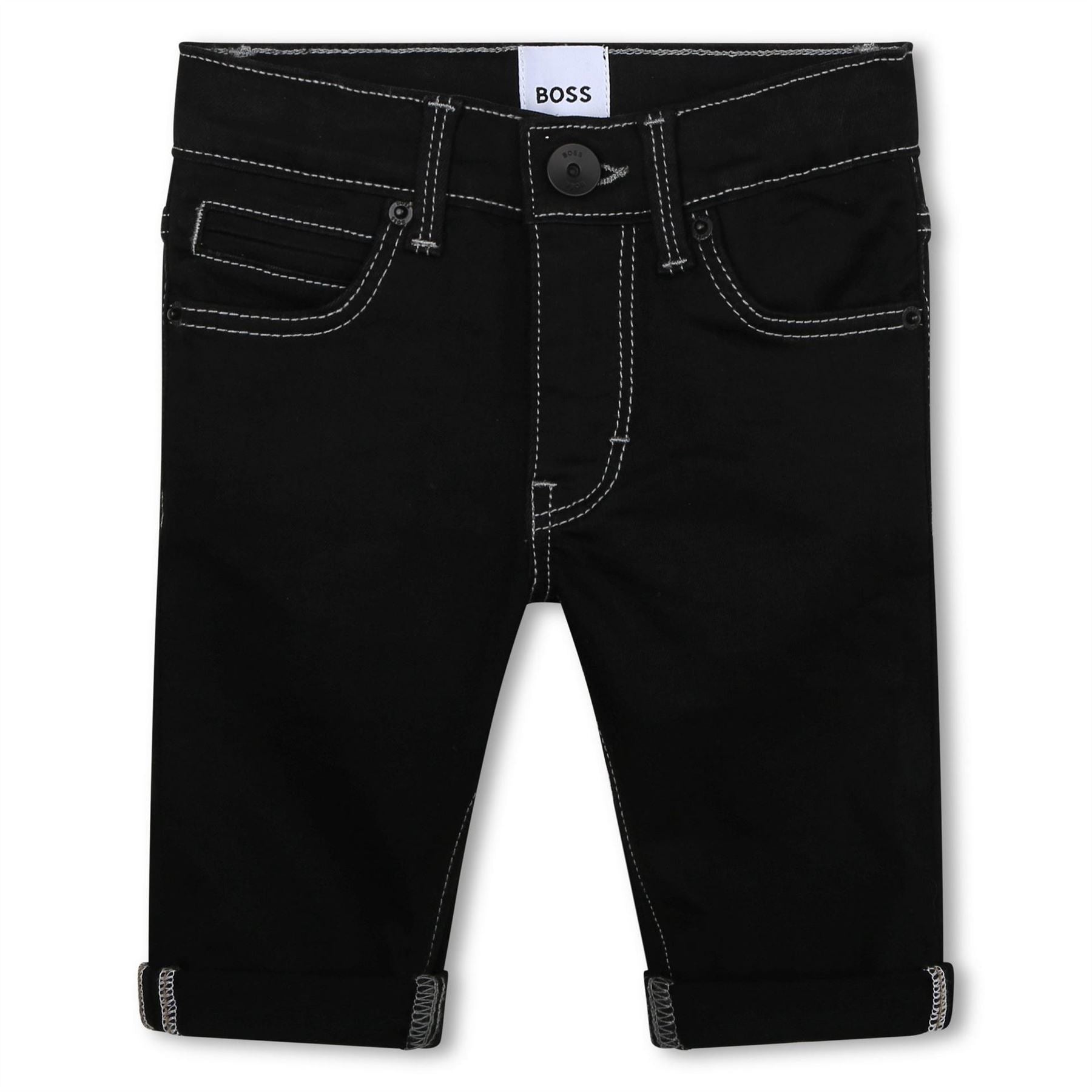 Boss Logo Denim Slim Jeans, Slim Fit