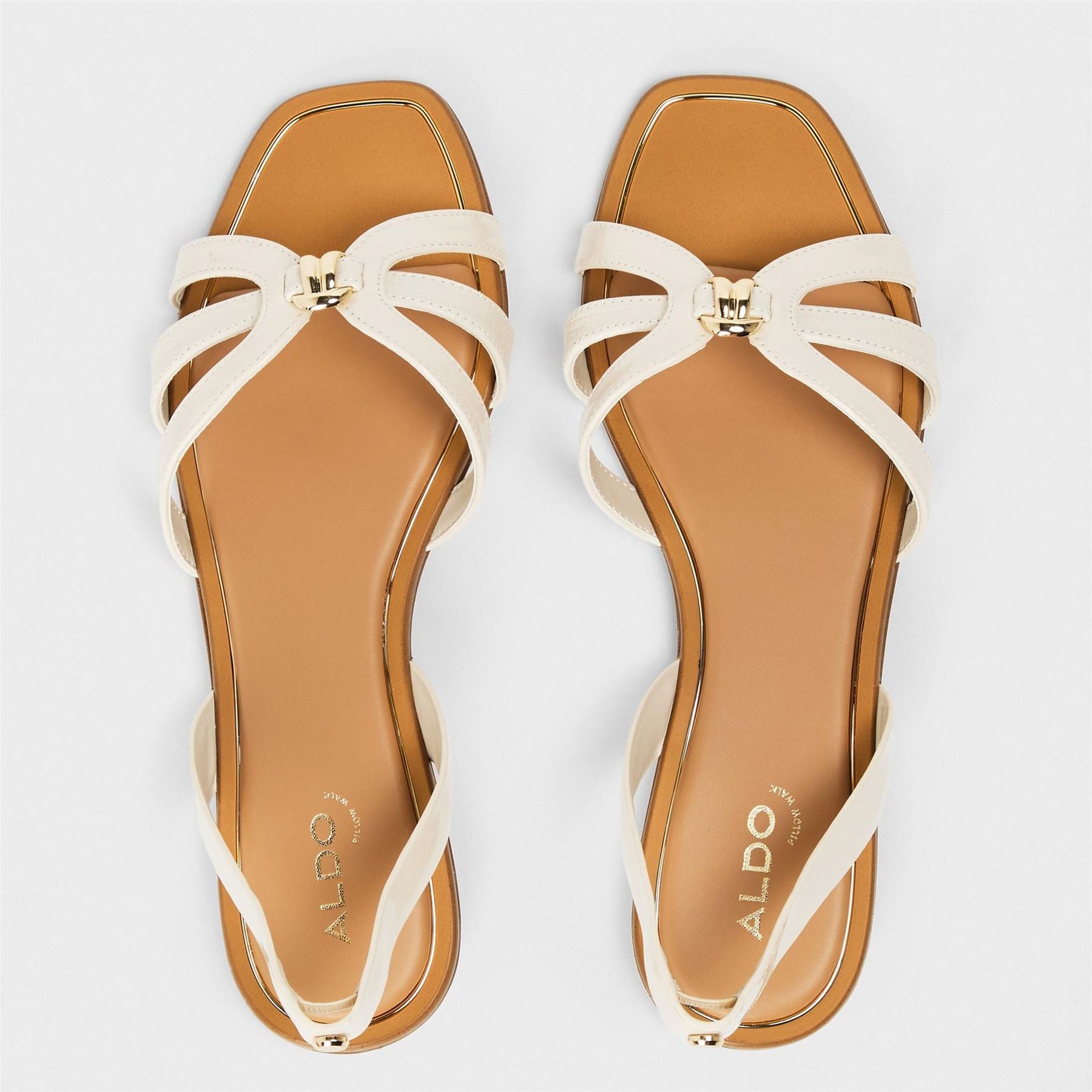 Aldo Open Toe Gladiator Flatform Sandals