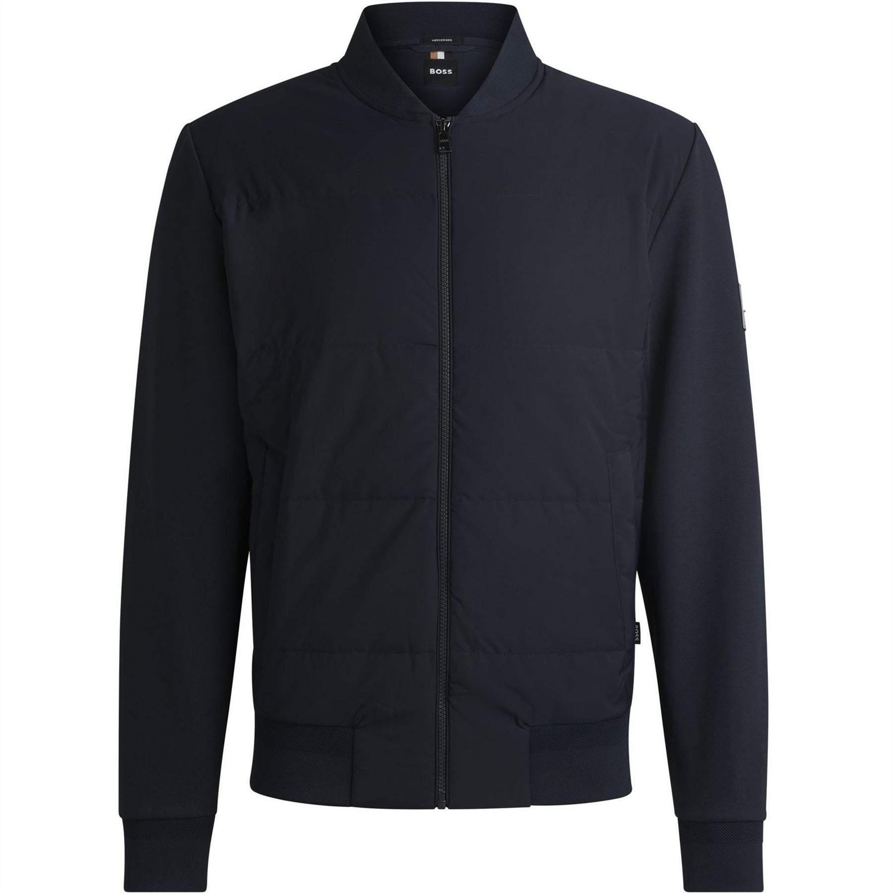 Boss Hbb Skiles100 Full Zipped Sweatshirt, Padded Front, Pockets