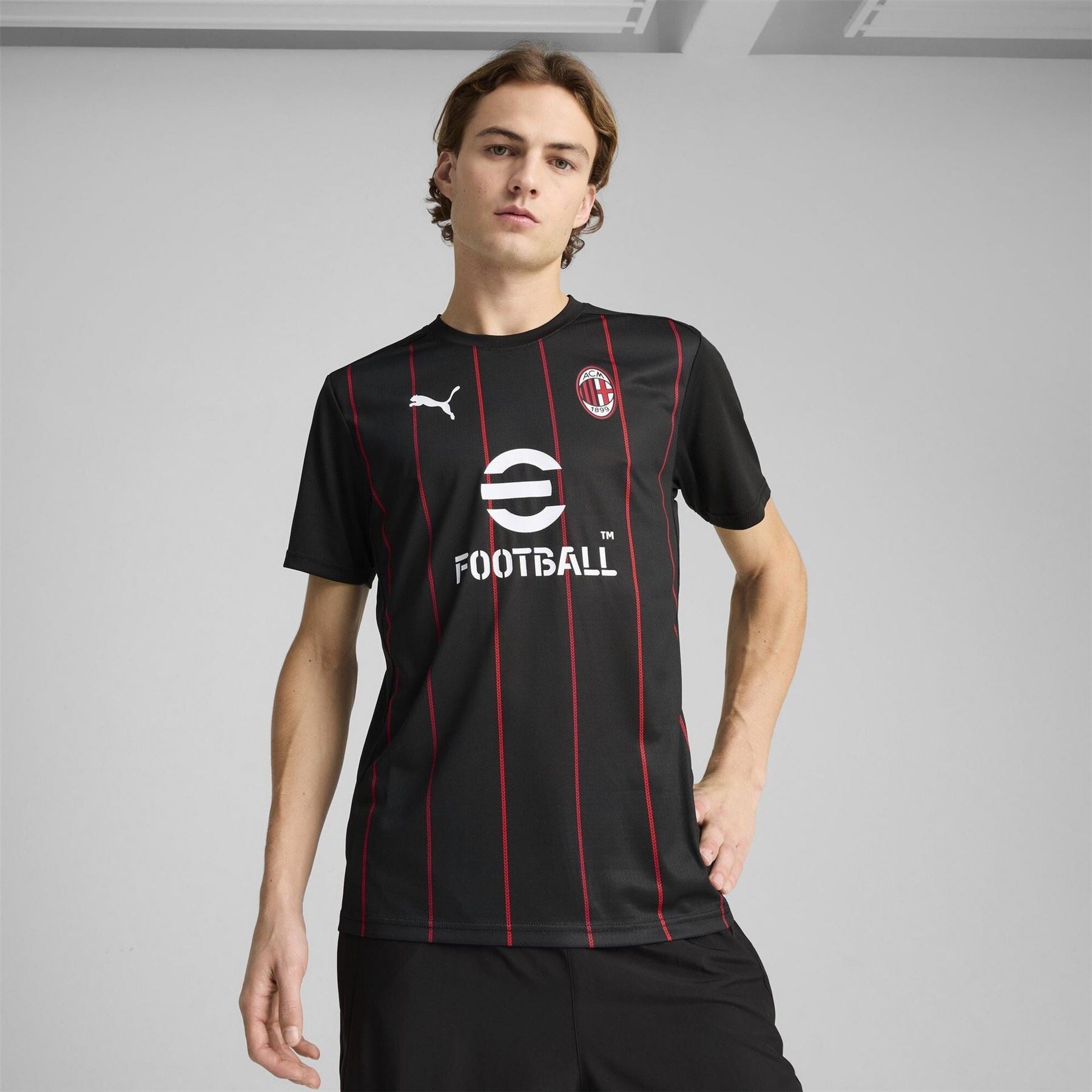Puma Ac Milan Prematch Shirt Adults