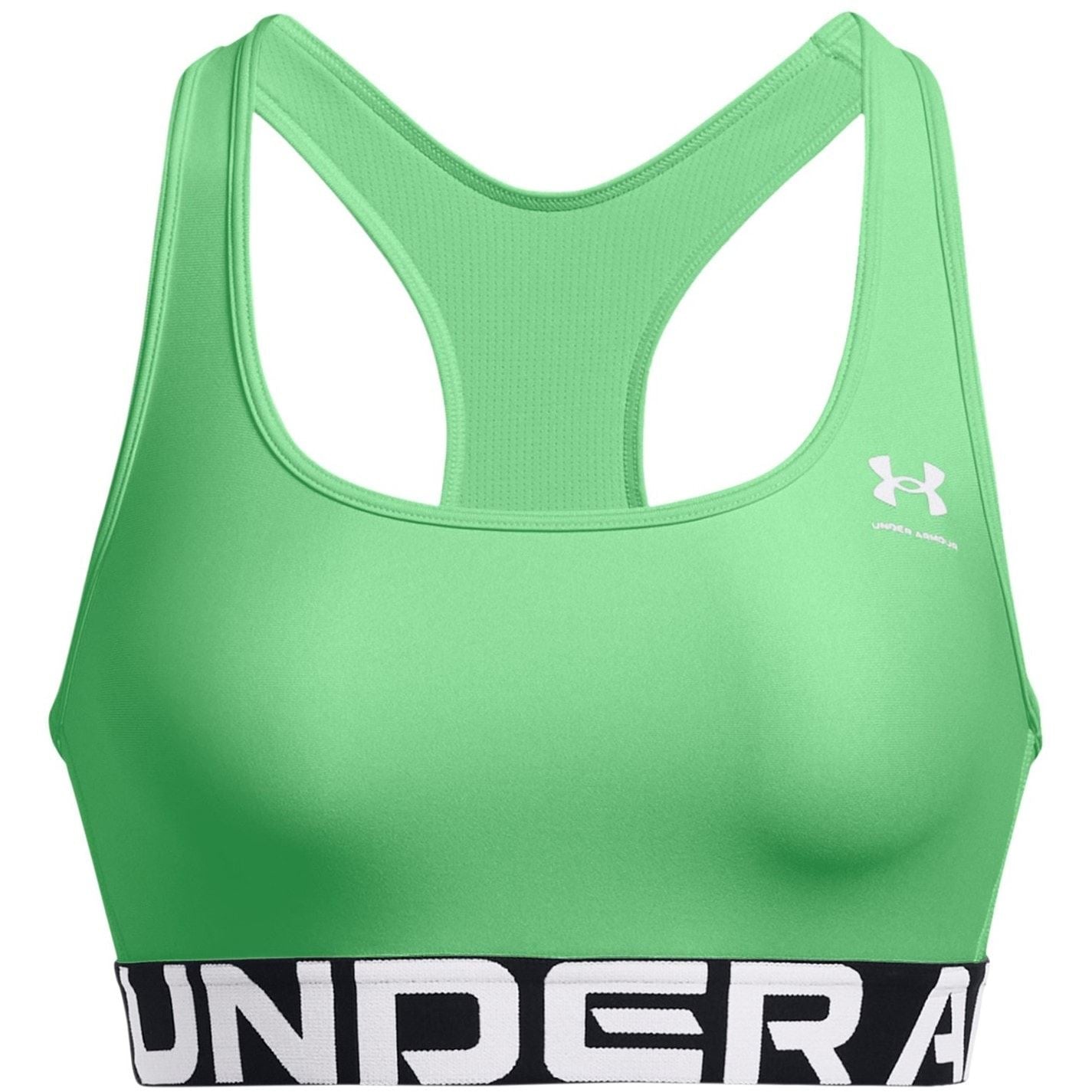 Under Armour Womens Armour Heatgear® Armour Mid Branded Sports Bra
