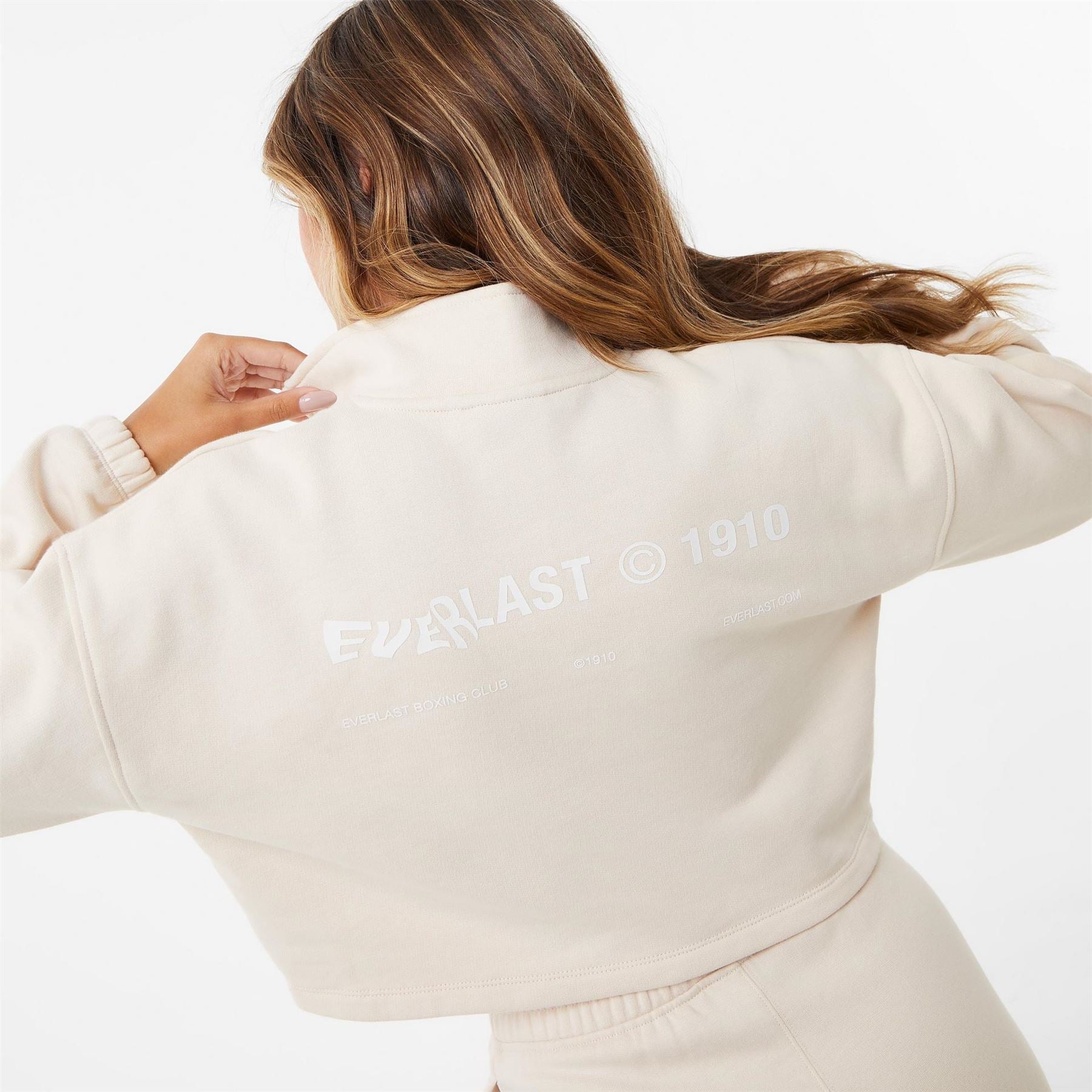 Everlast Womens Quarter Zip Fleece Top