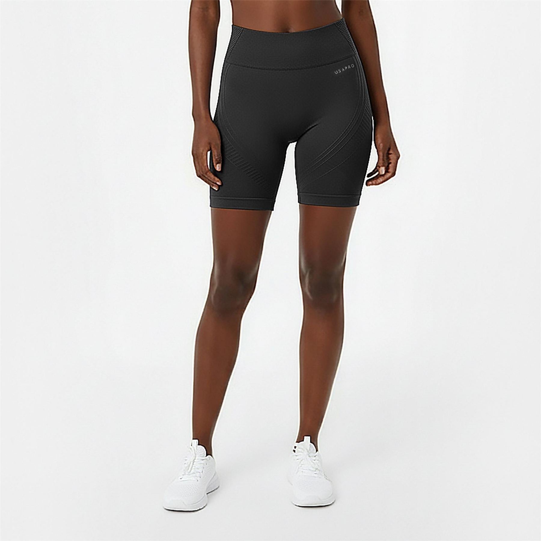 USA Pro Pro Seamless Longline Cycling Shorts Womens
