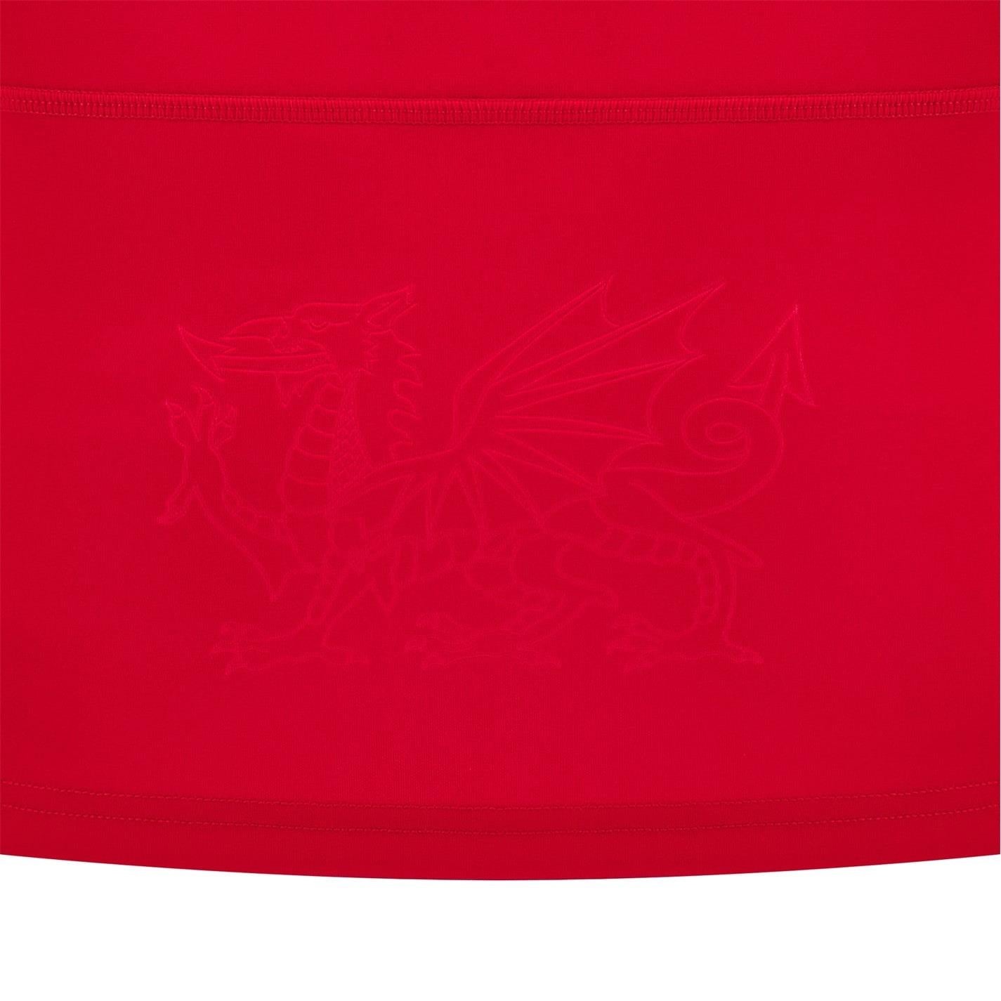 Macron Womens Welsh Rugby Union Home Shirt 2024 2025