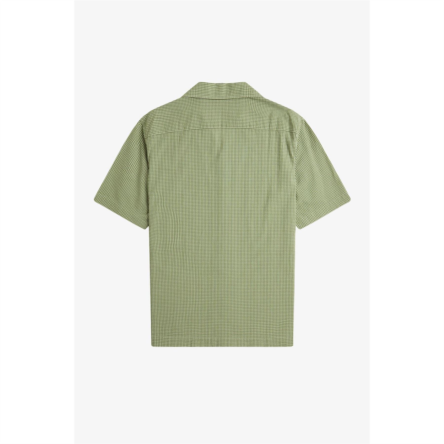 Fred Perry Gingham Short Sleeve Patterned Shirt