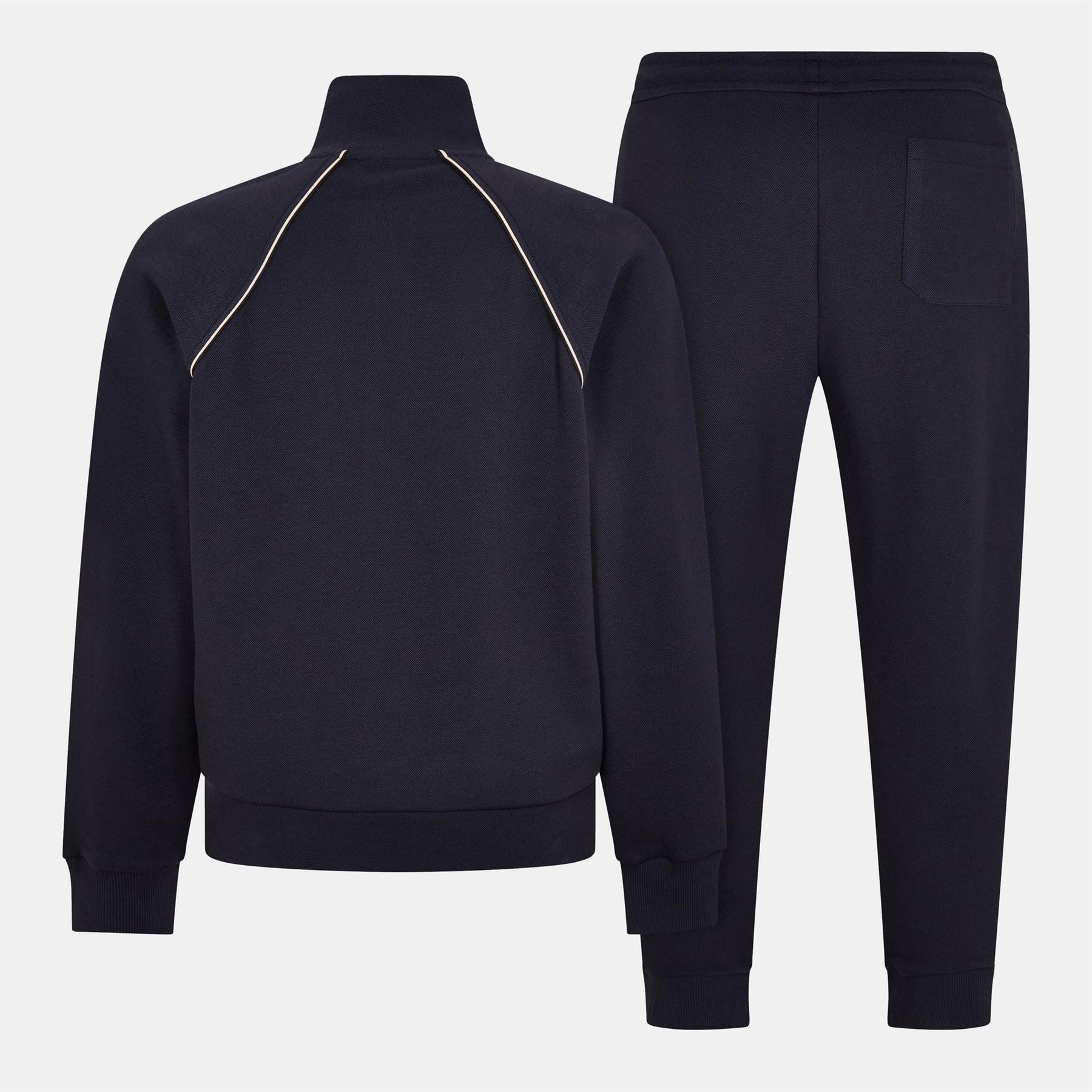 Boss Green Woven Tracksuit 2 Piece Set With Piping  And  Logo Detail