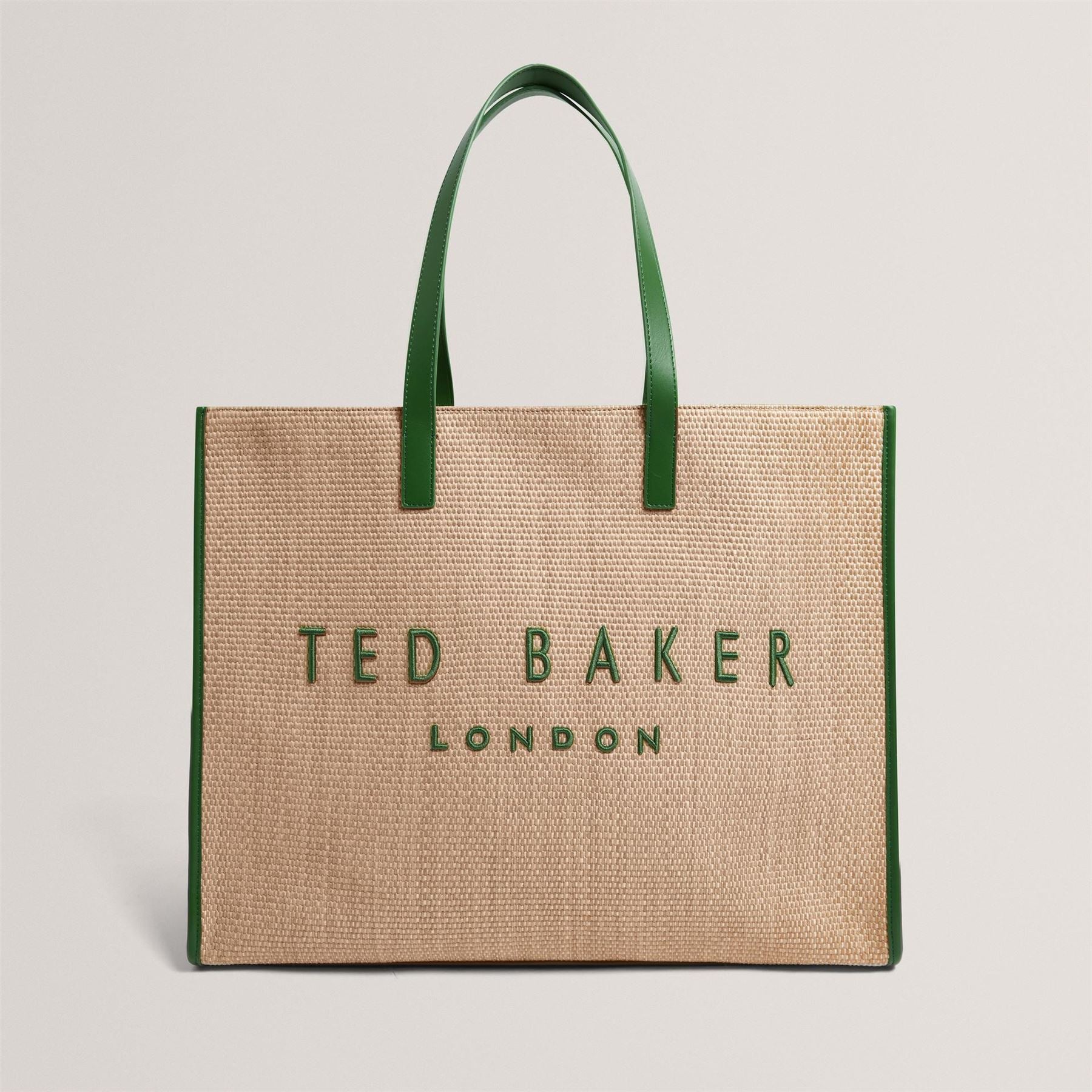 Ted Baker Baker Raffia Large Icon Bag