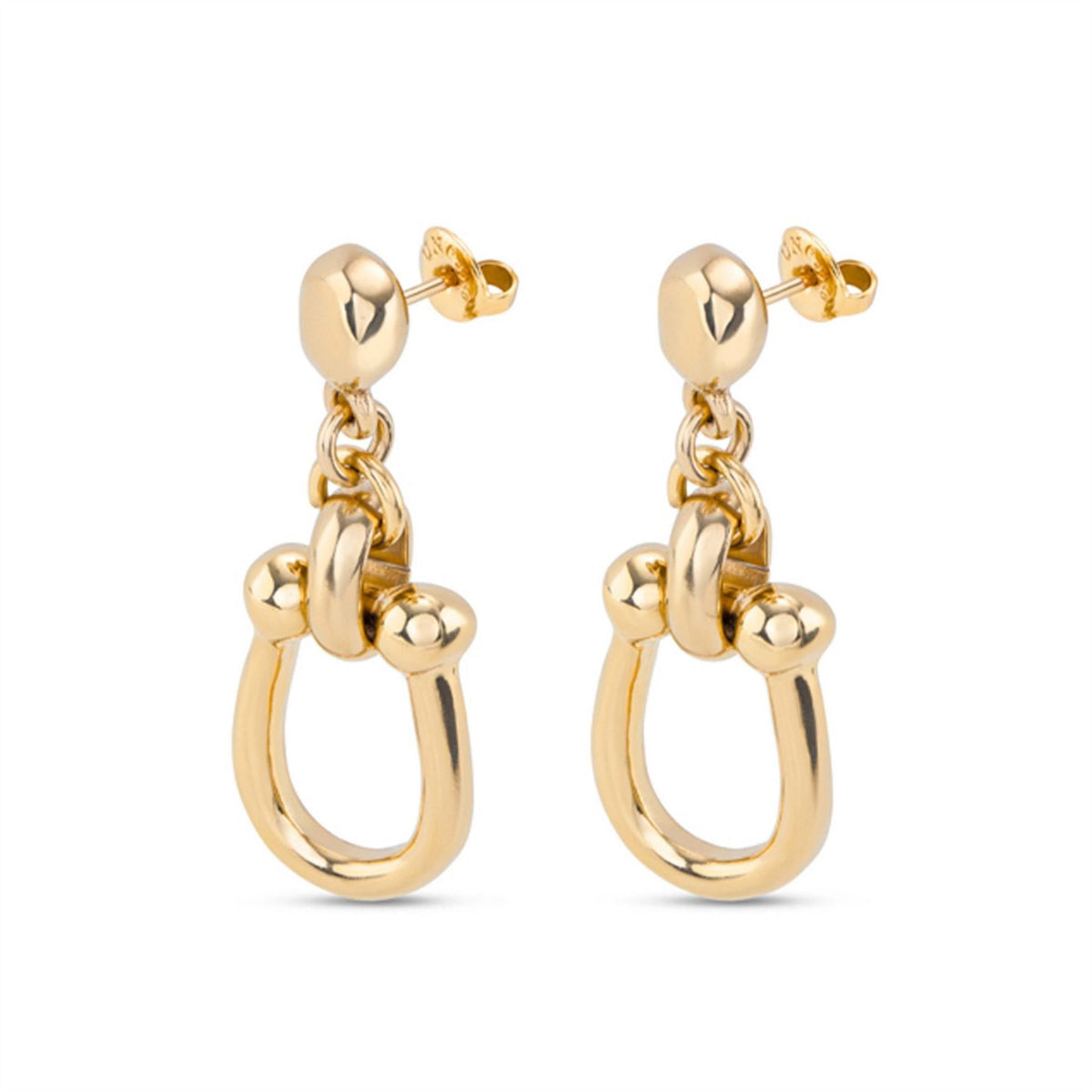 UNOde50 18k Gold Plated Earrings