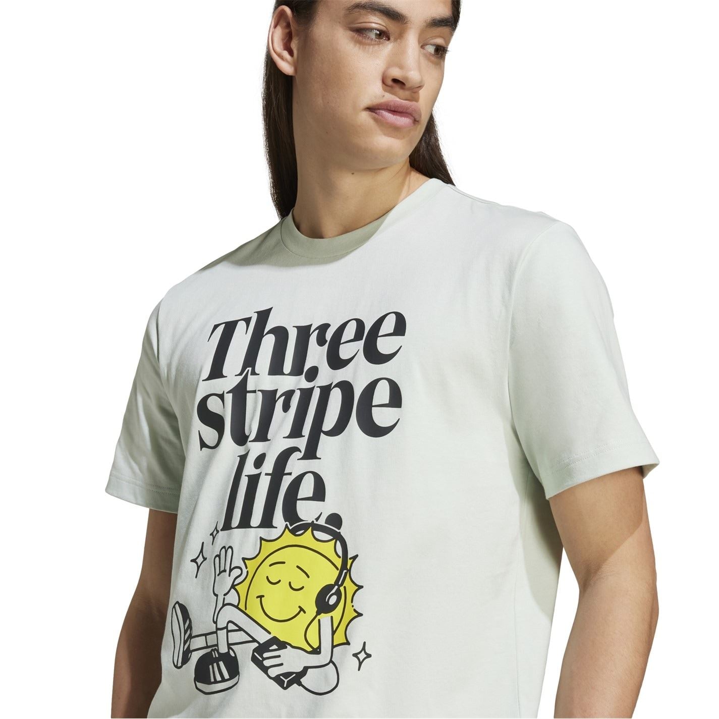 adidas Crew Neck Short Sleeve T-Shirt