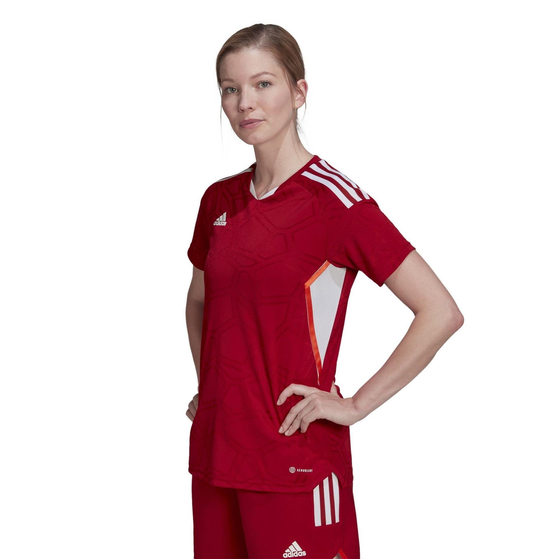 adidas Waist Length Crew Neck Athletic Top