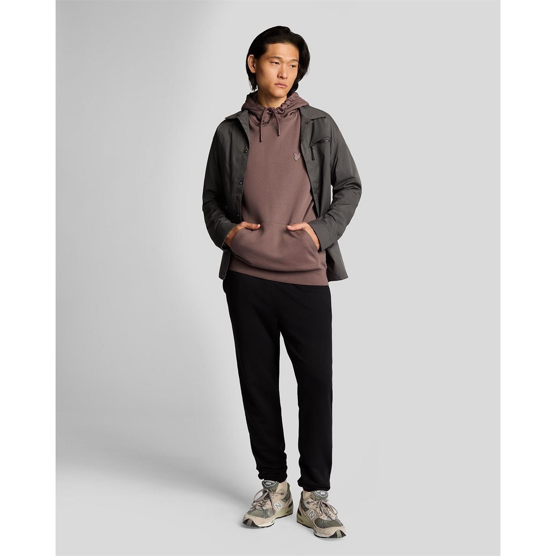 Lyle and Scott Closed Hem Fleece Joggers