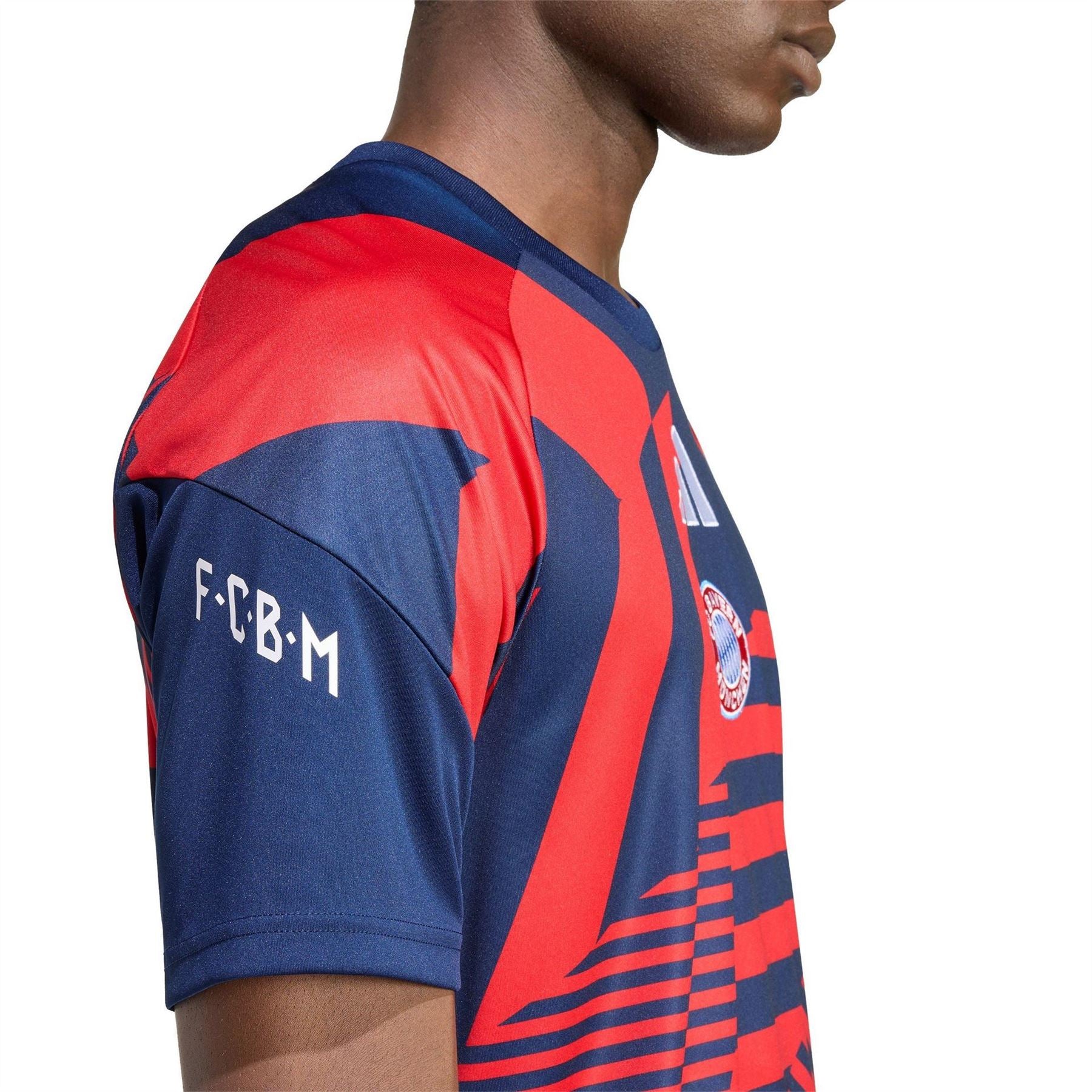 adidas Mens Munich Pre Match Shirt 2026 27