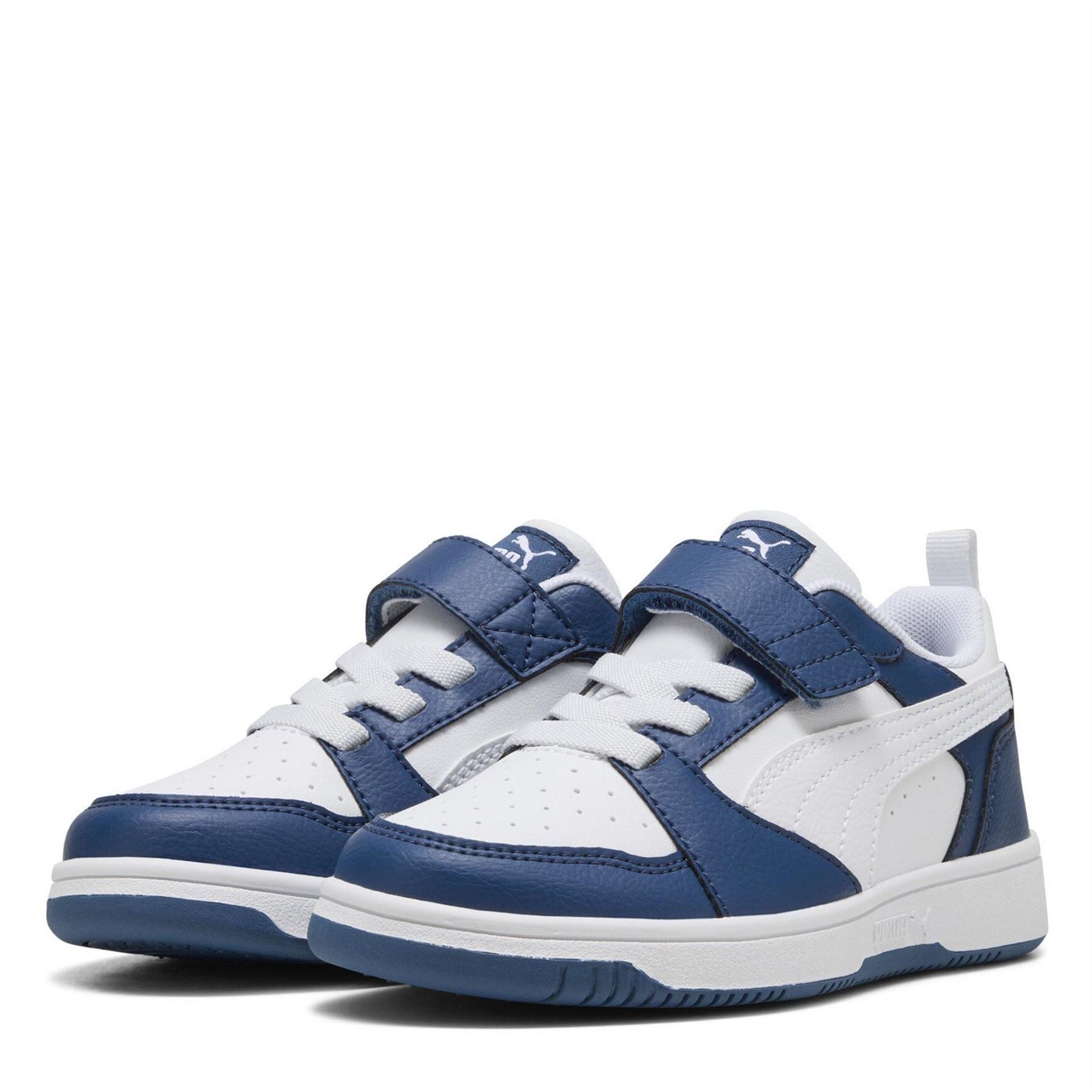 Puma Kids Rebound Lo Low Top Trainers