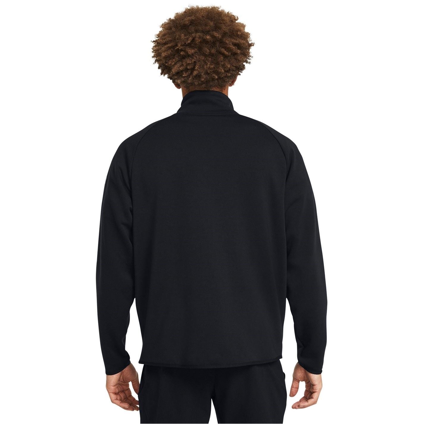 Under Armour Solid Patterned Fleece Jacket