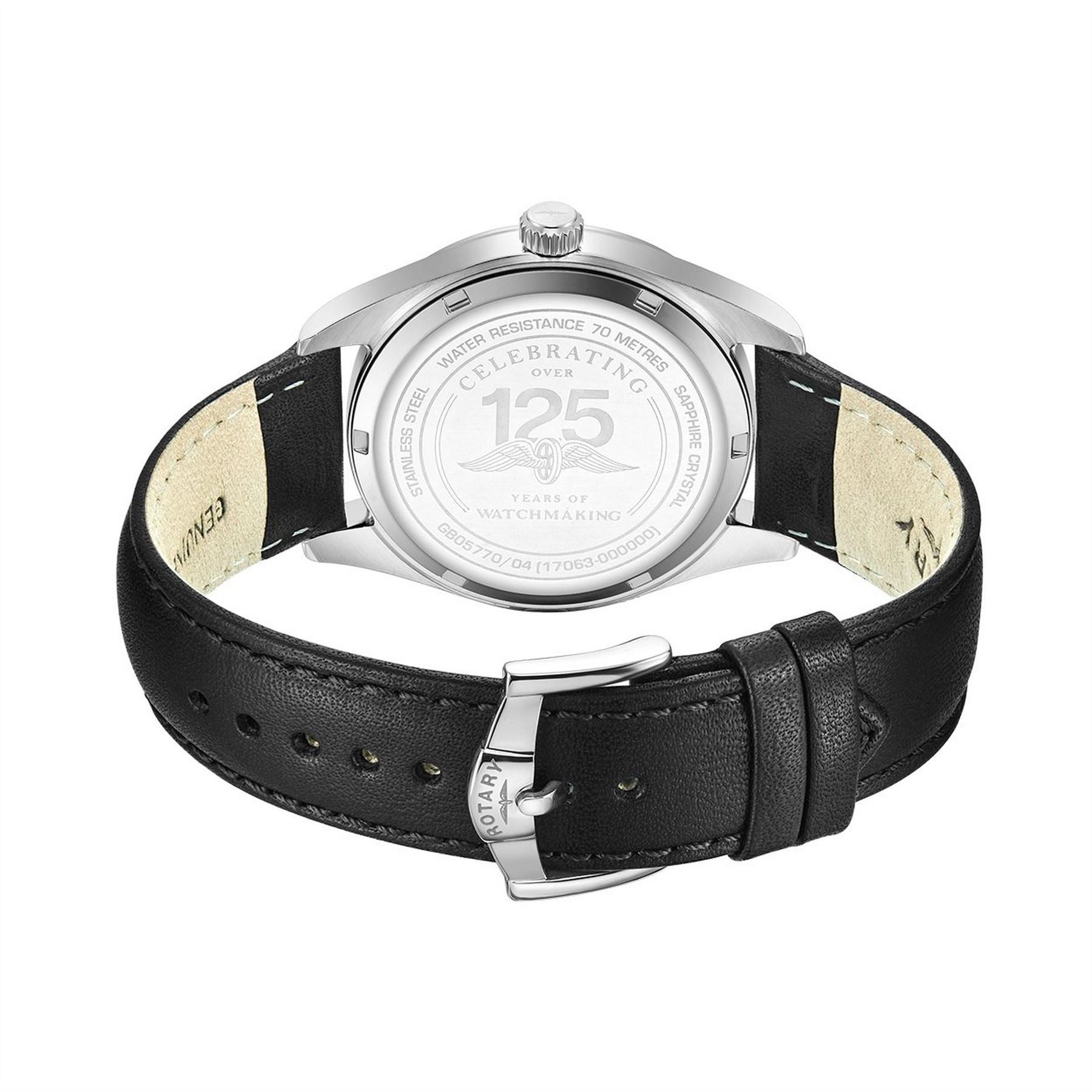 Rotary Analogue Steel Bracelet Strap Watch