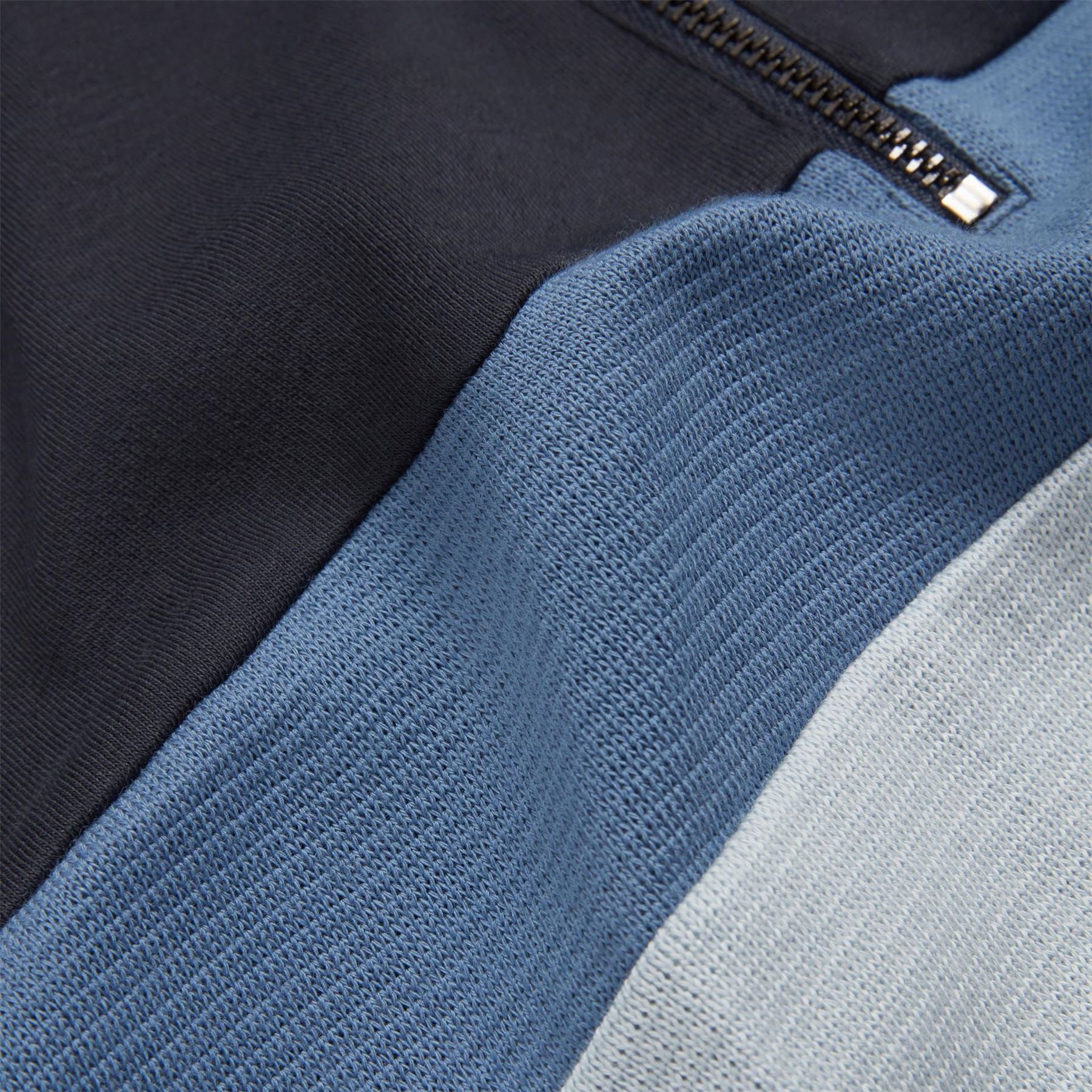 Ted Baker Jersey Zip Neck Long Sleeve Sweatshirt