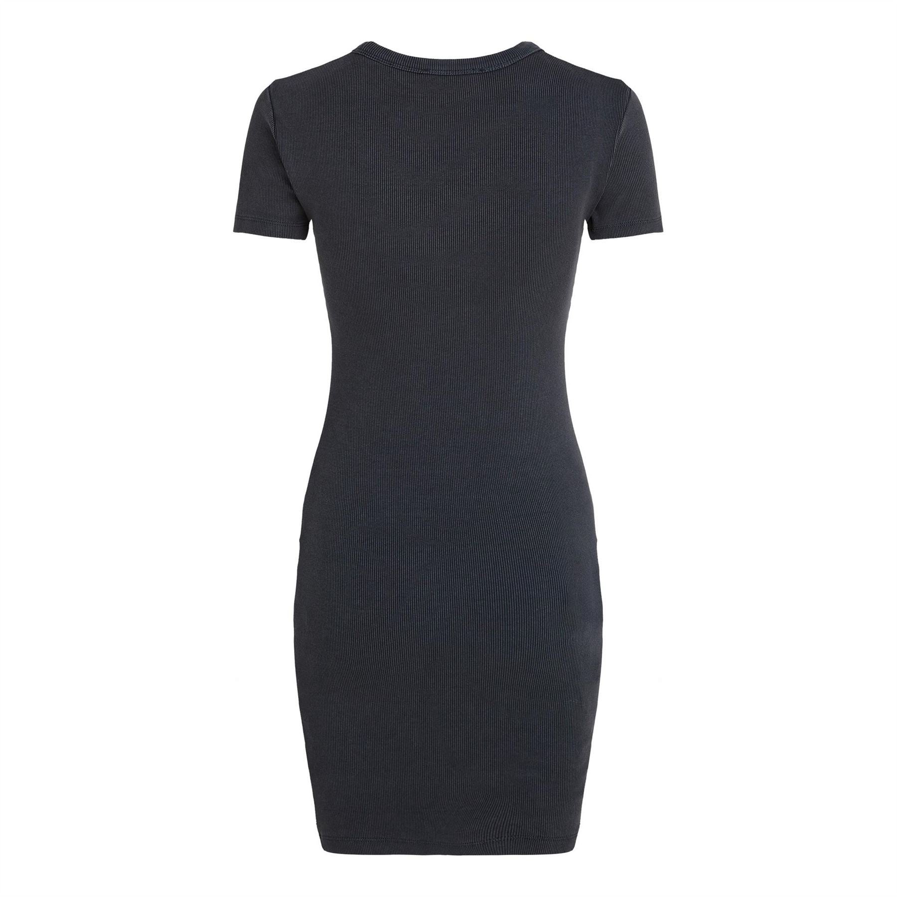 Calvin Klein Jeans Woven Label Rib Dress