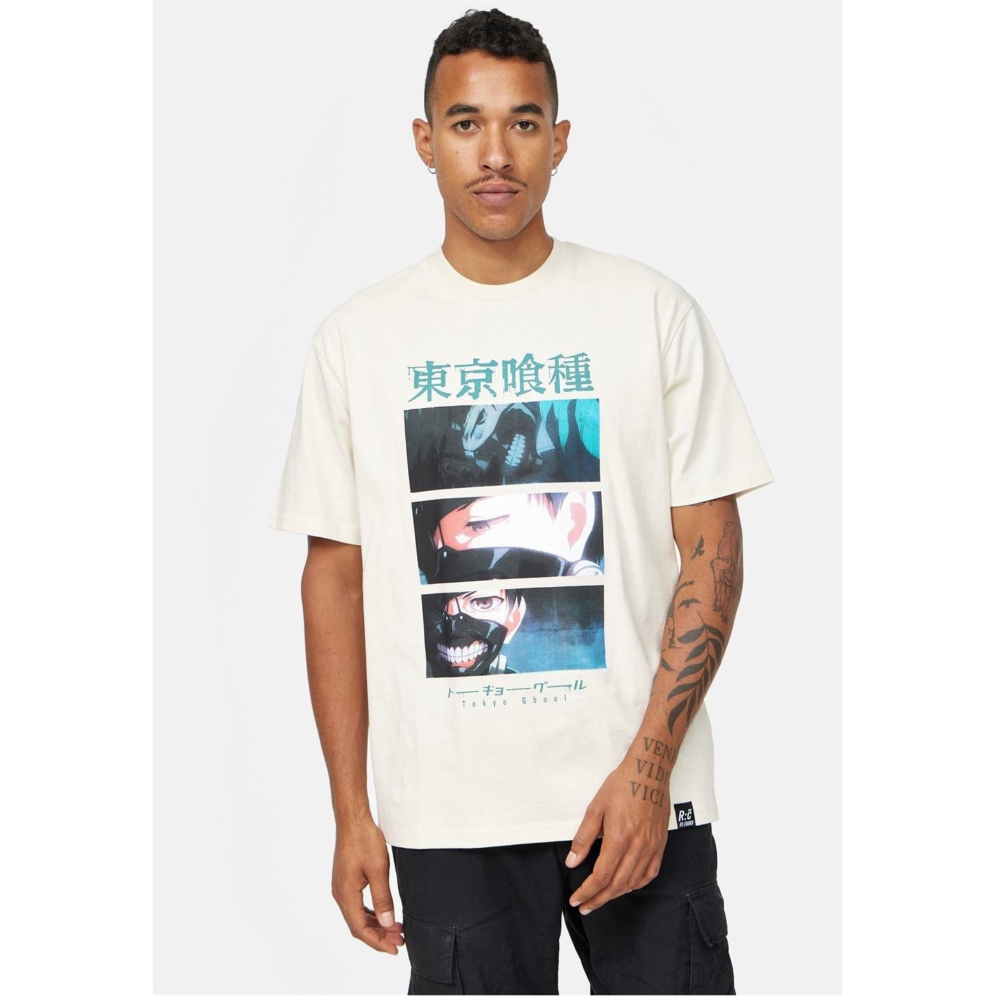 Tokyo Ghoul Cowl Regular Fit Crew Neck T-Shirt