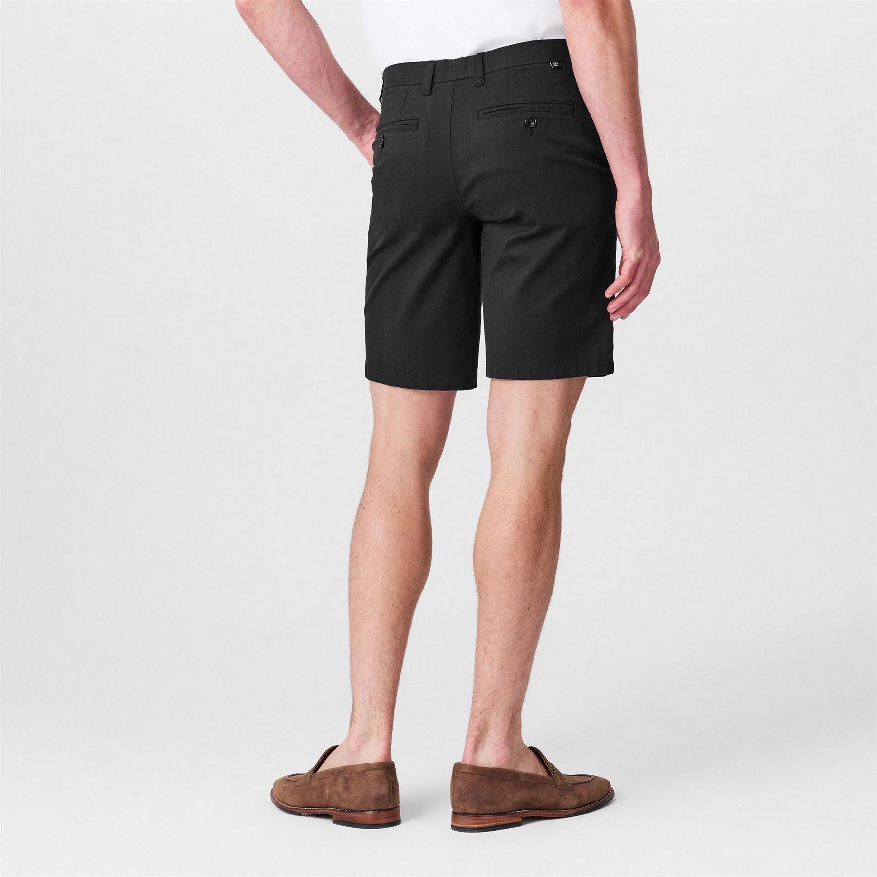Ted Baker Solid Patterned Chino Shorts