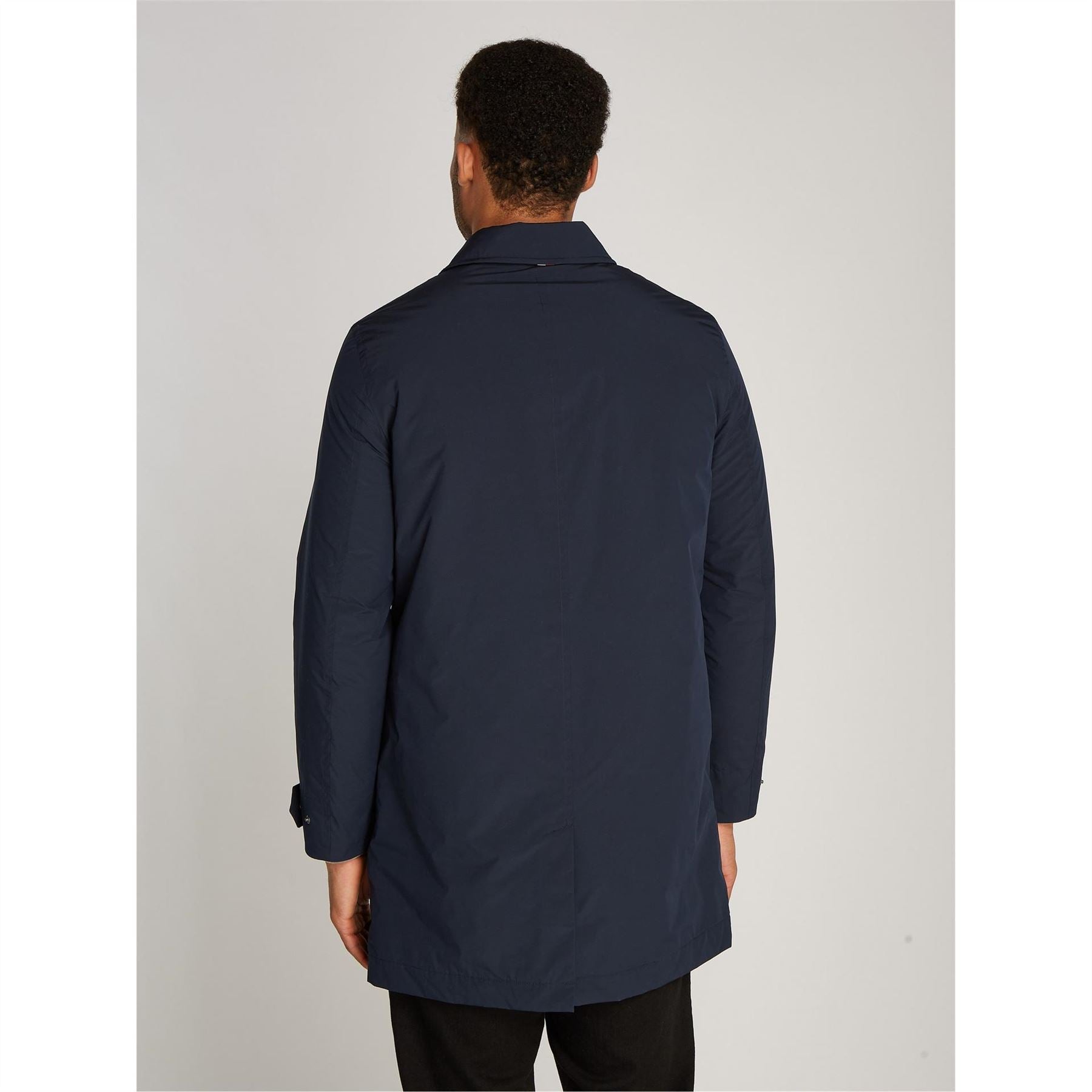 Tommy Hilfiger Packable Water Resistant Lightweight Trench Coat