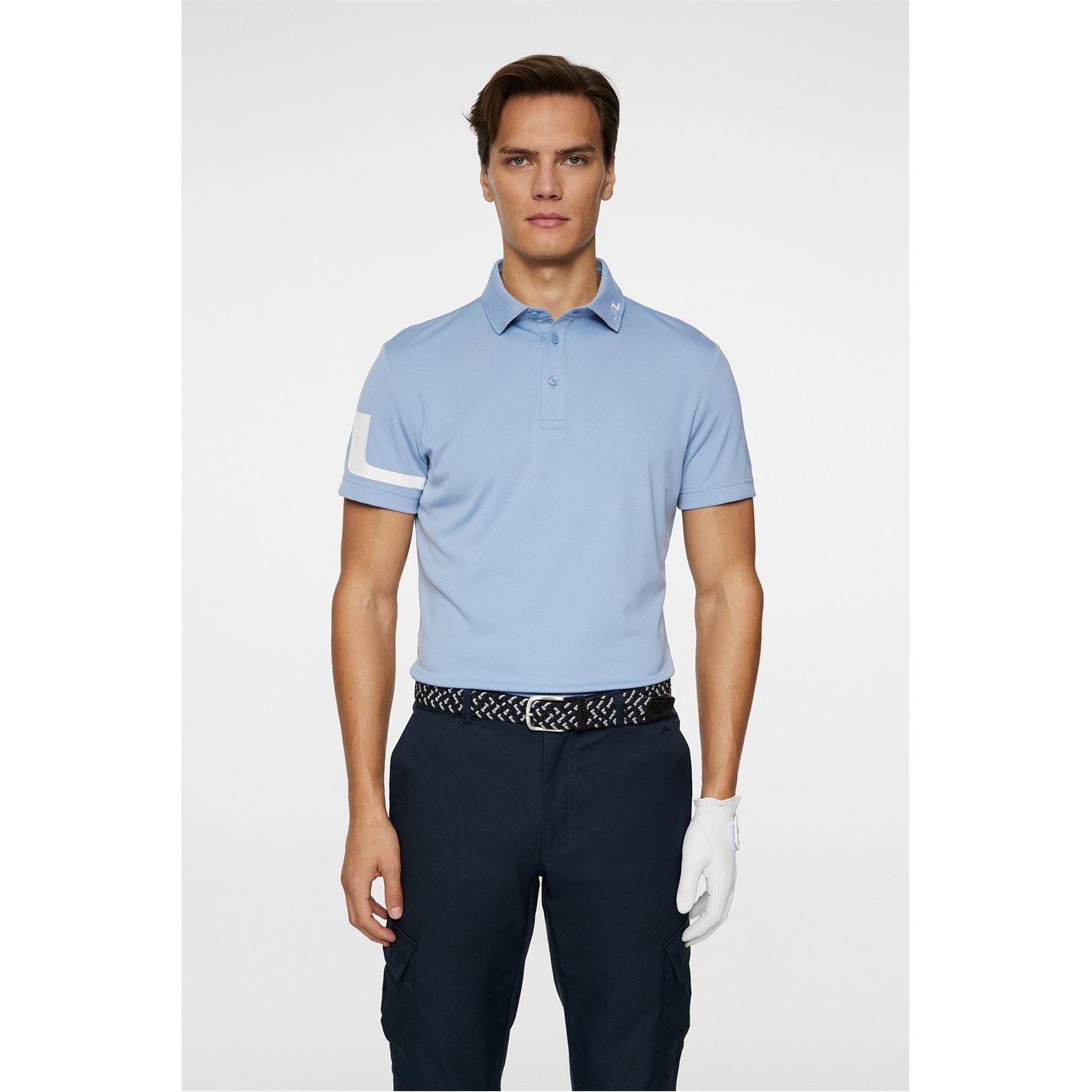 J Lindeberg Golf Short Sleeve Performance Polo Shirt