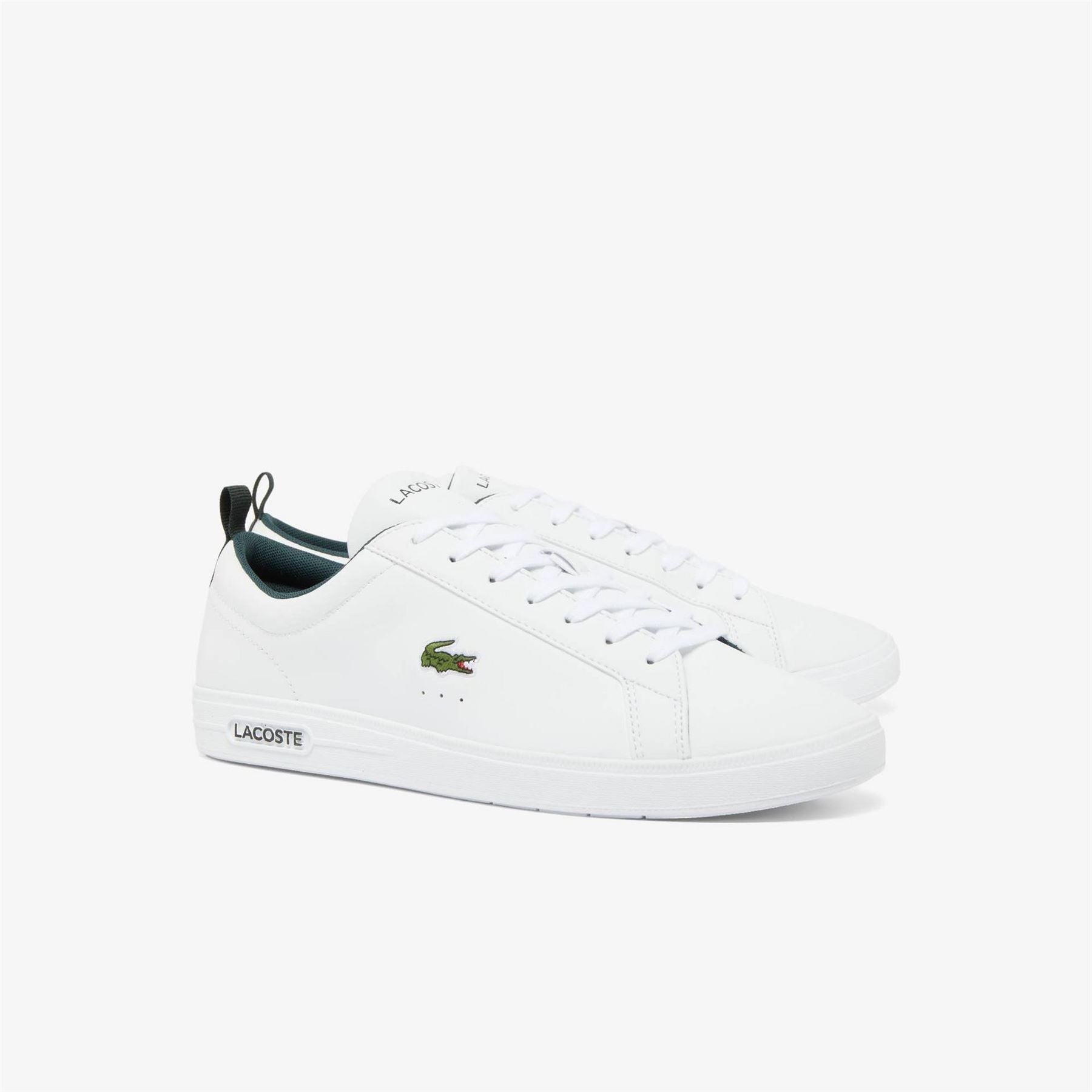 Lacoste Court Base Lace Up Low Top Trainers