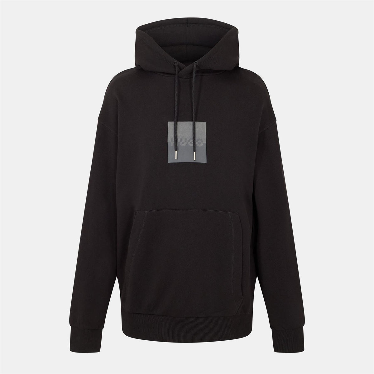 Hugo Hooded Neck Drop Shoulder Long Sleeve Sweatshirt