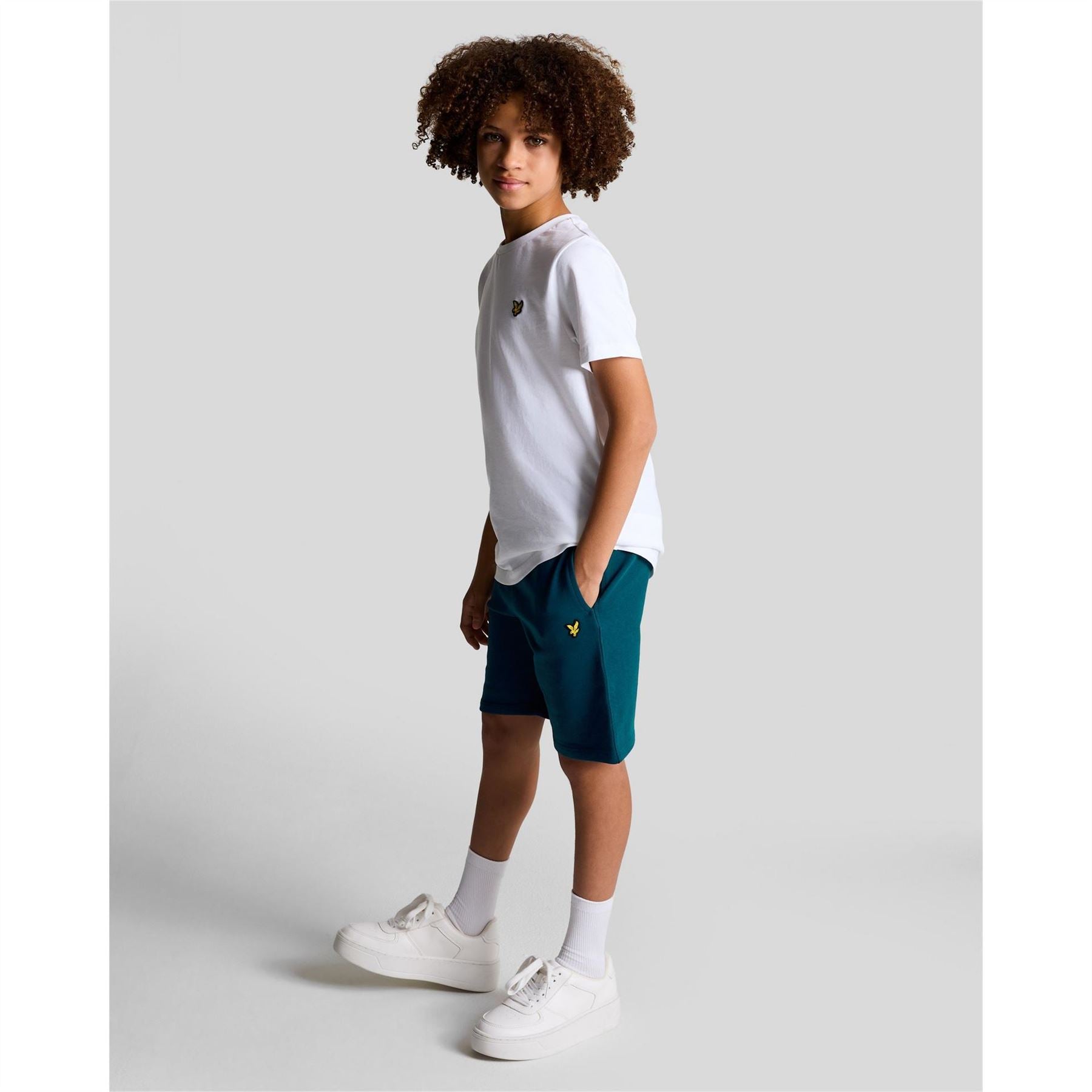 Lyle and Scott Junior Solid Bermuda Shorts