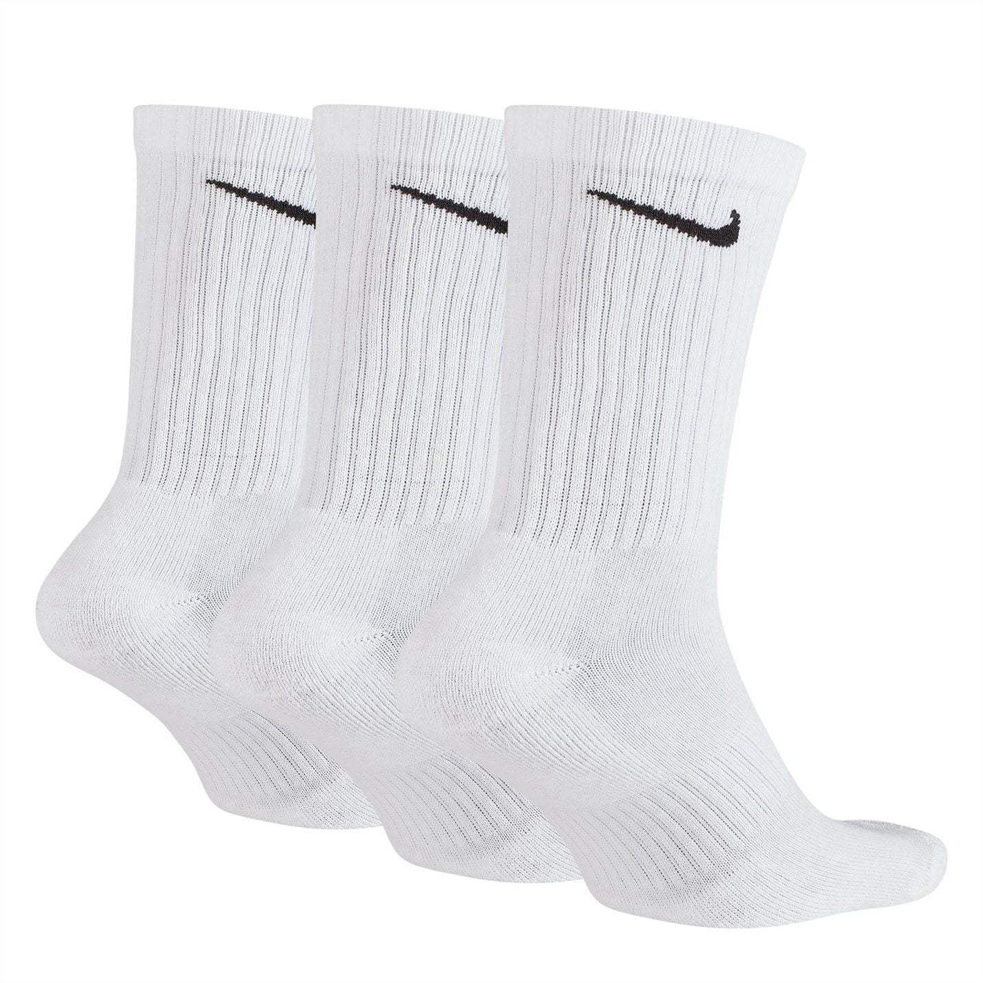Nike Everyday 3 Pack Cotton Cushioned Crew Socks Unisex