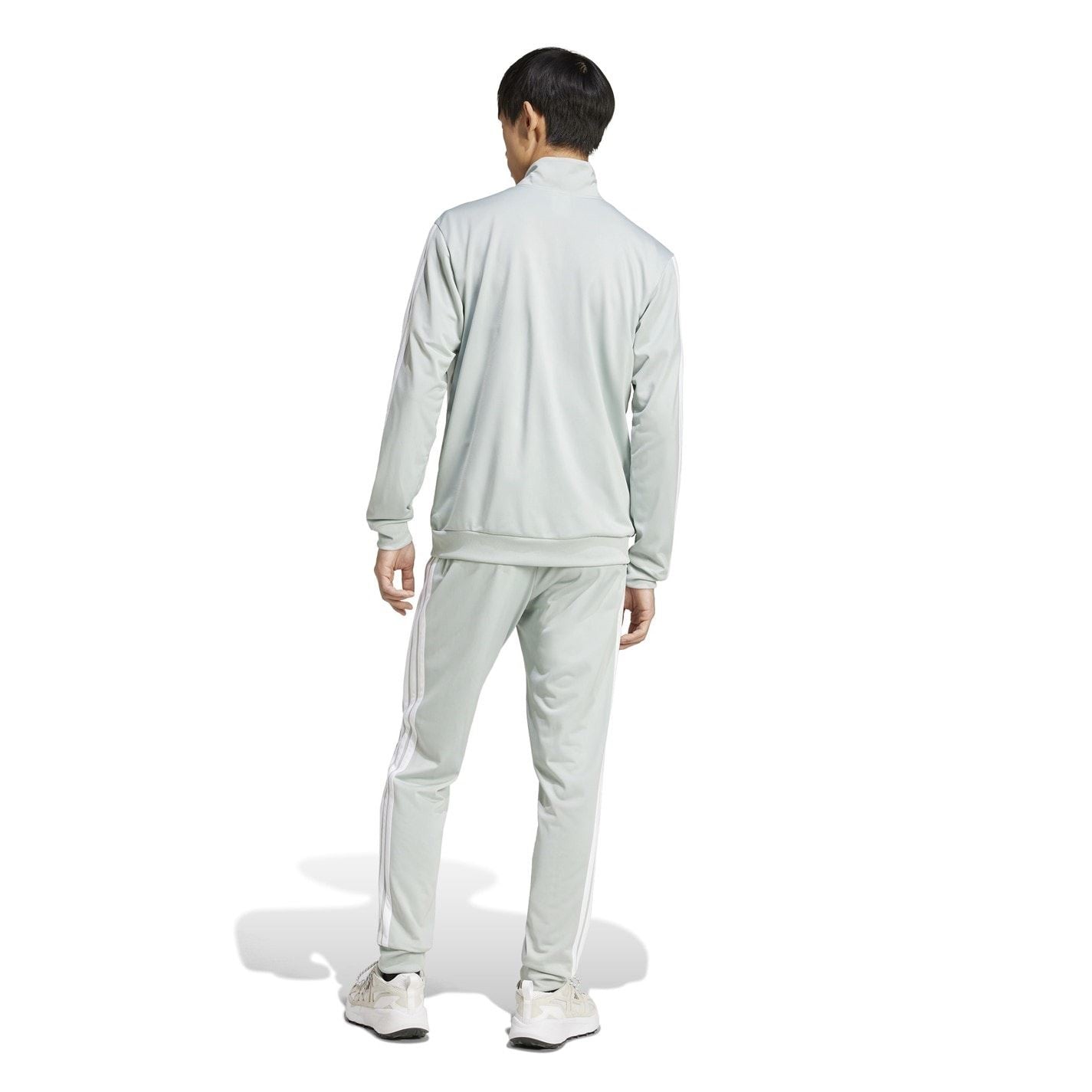 adidas Basic 3   Stripes Tricot Tracksuit