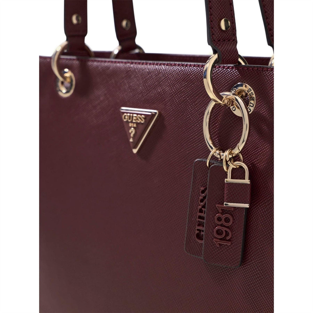 Guess Noelle Ii Faux Leather Tote Bag