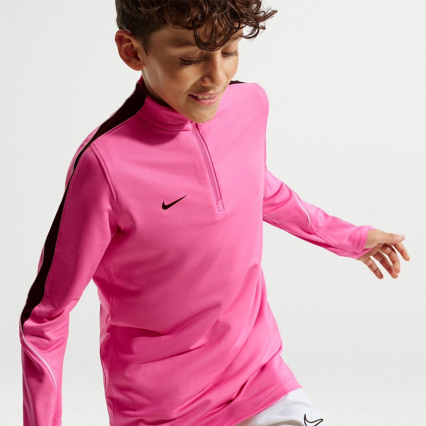 Nike Dri Fit Strike Drill Zip Neck Sweatshirt
