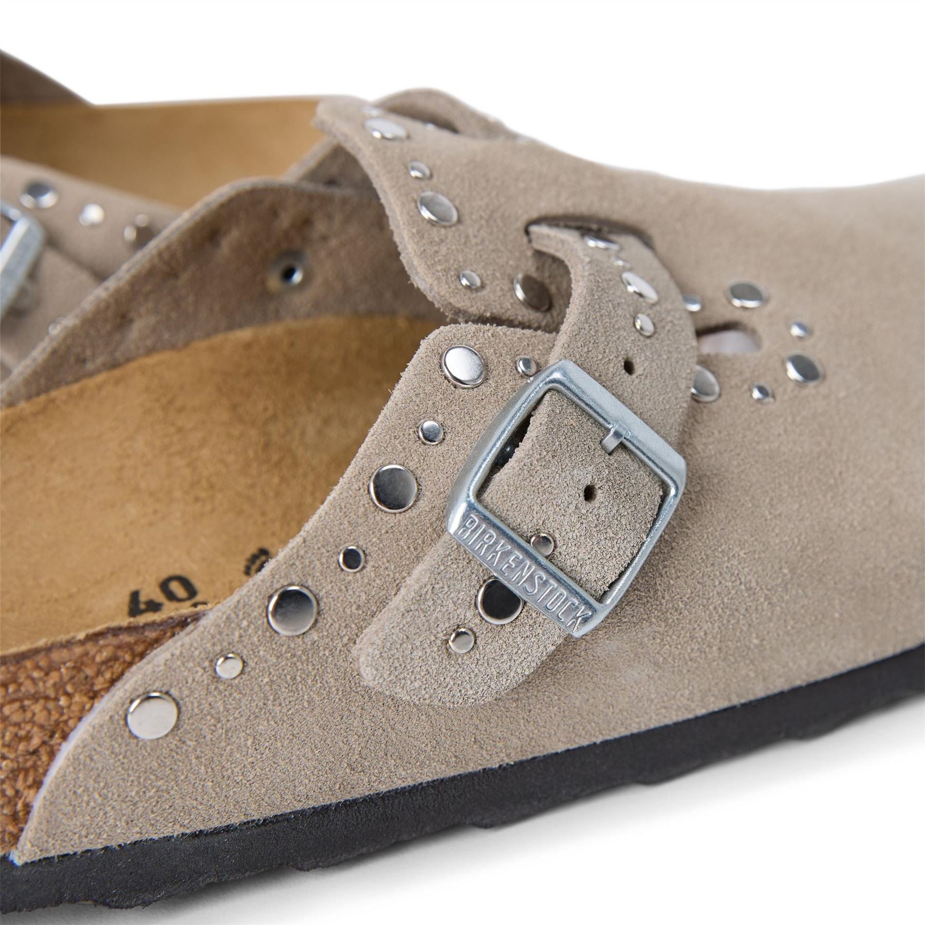 Birkenstock Boston Rivet Flat Mules