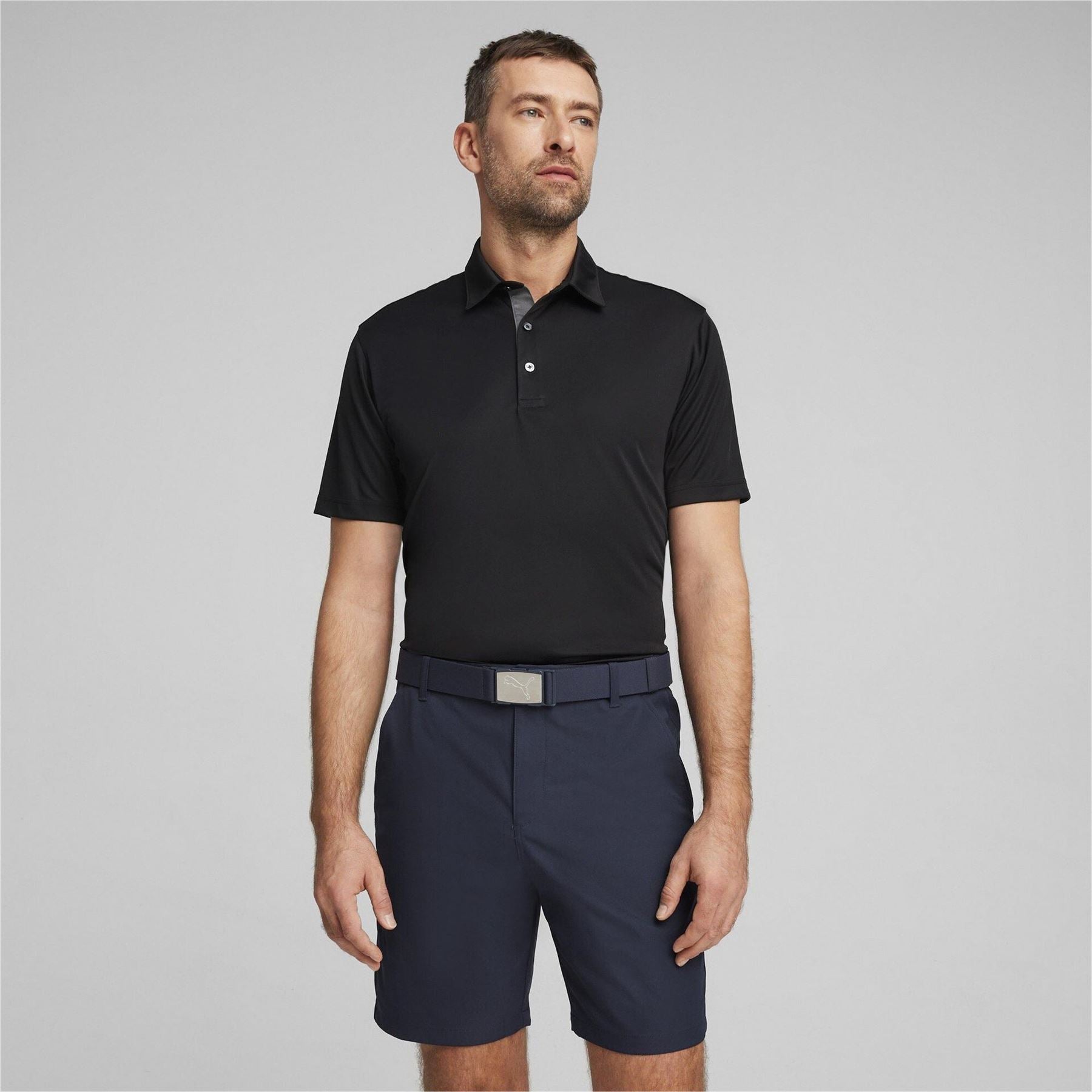 Puma Mens Pure Solid Polo Shirt