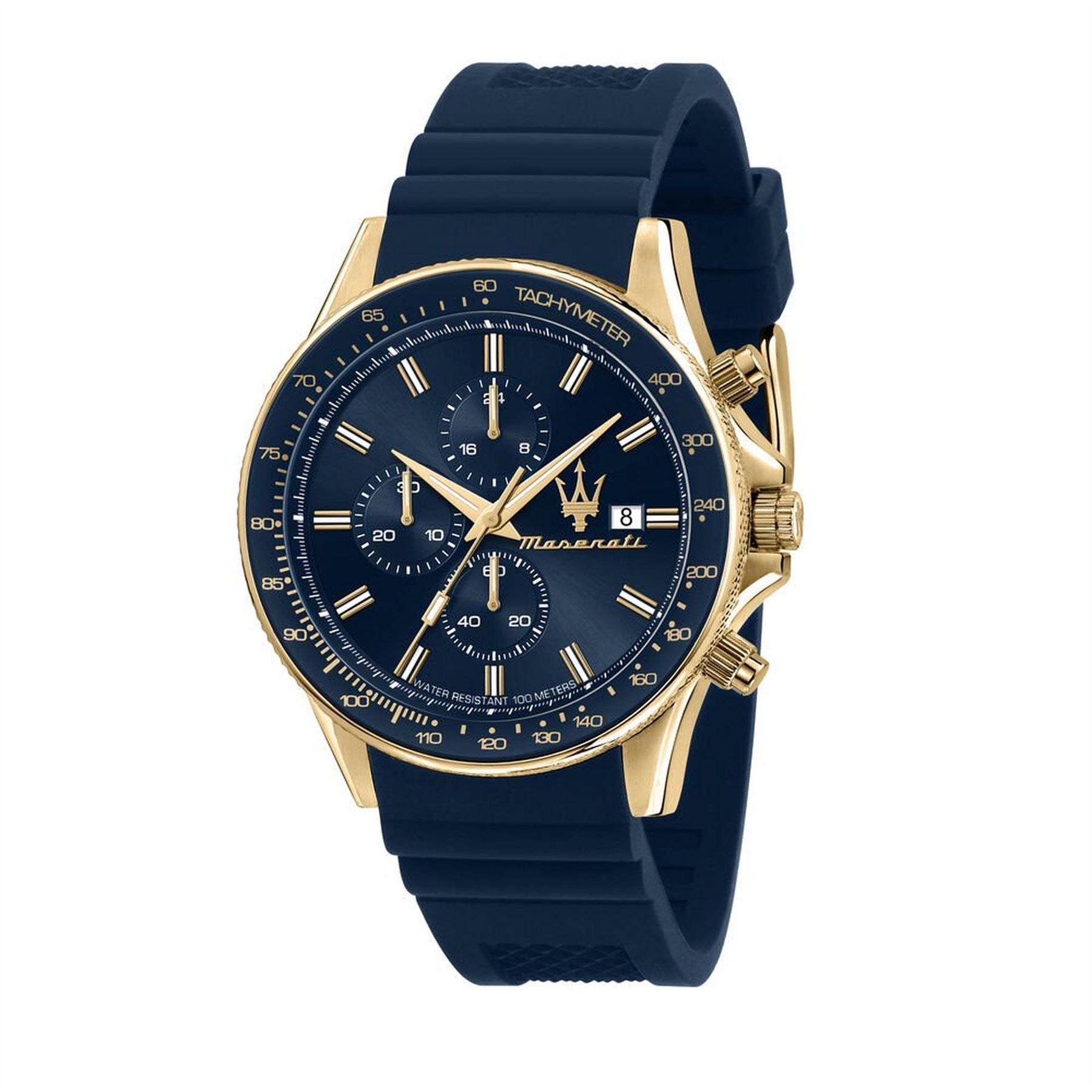 Maserati Sport Analogue Rubber Strap Watch