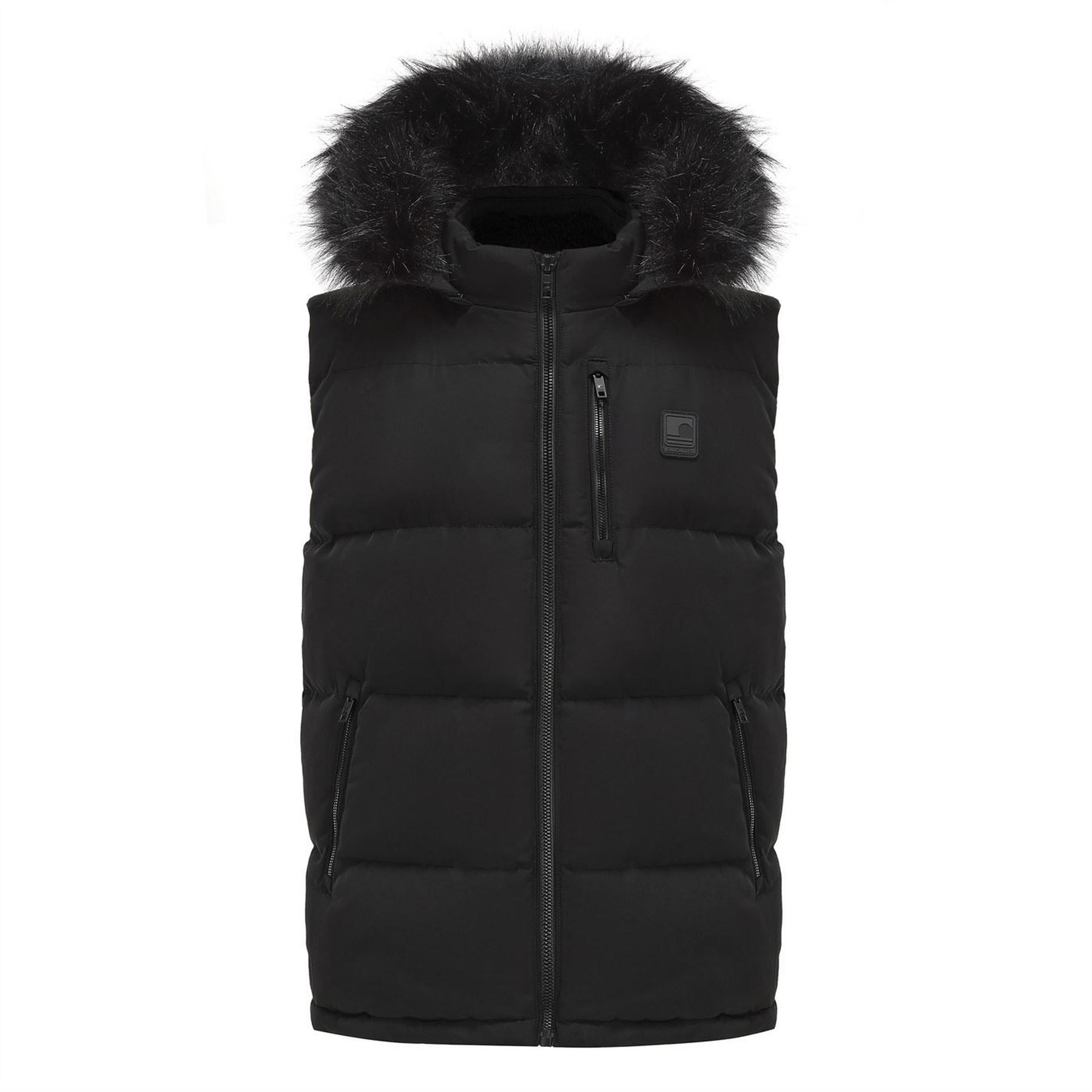SoulCal Mens 2 Zip Gilet
