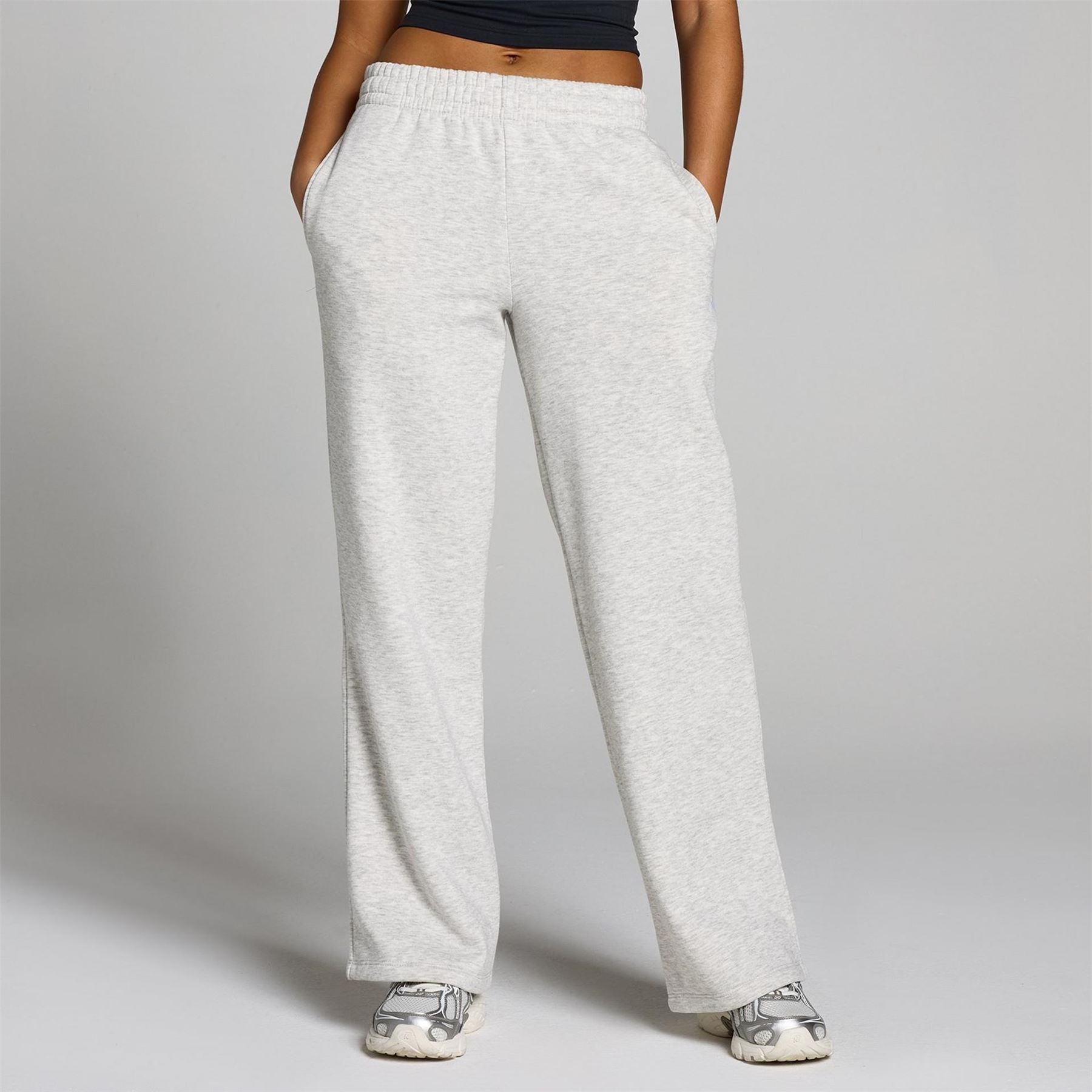 MyProtein Basics Fleece Straight Leg Tracksuit Bottoms