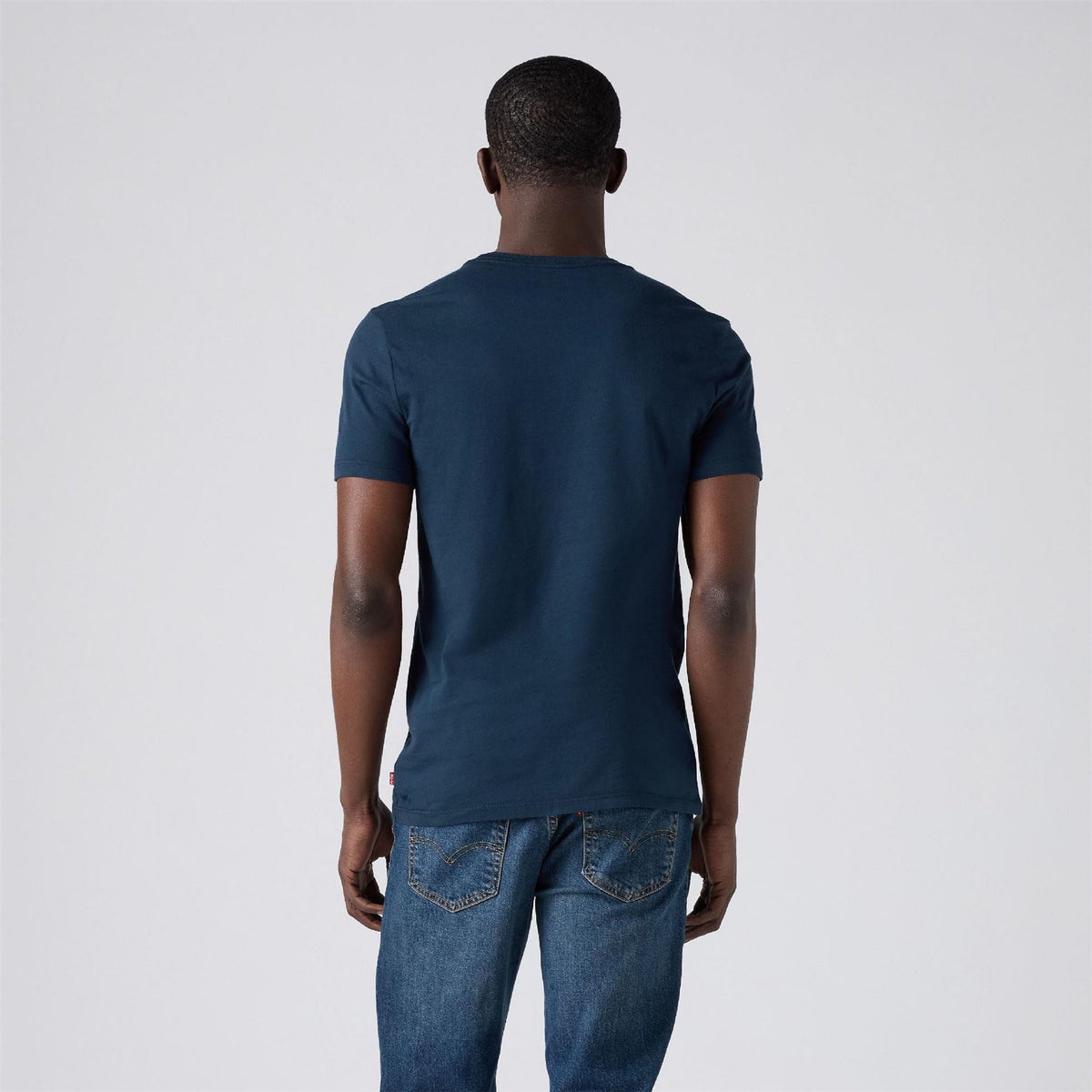 Levis Wordmark Crew Neck Short Sleeve Regular Fit T-Shirt