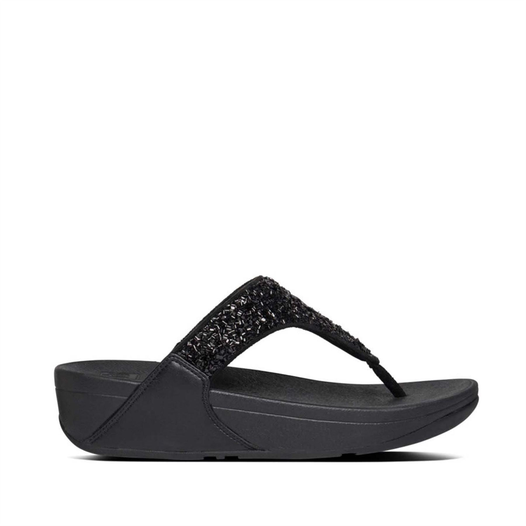 Fitflop Lulu Summerfoil Toe Thong Sandals