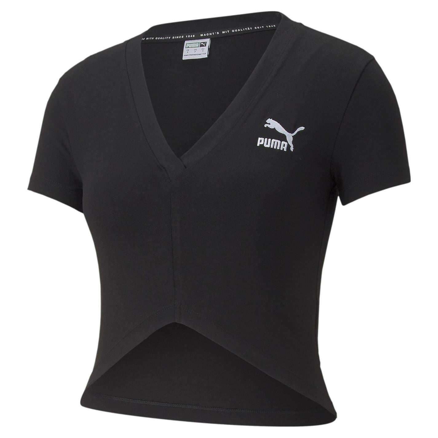 Puma Womens Sportstyle Classic V T-Shirt