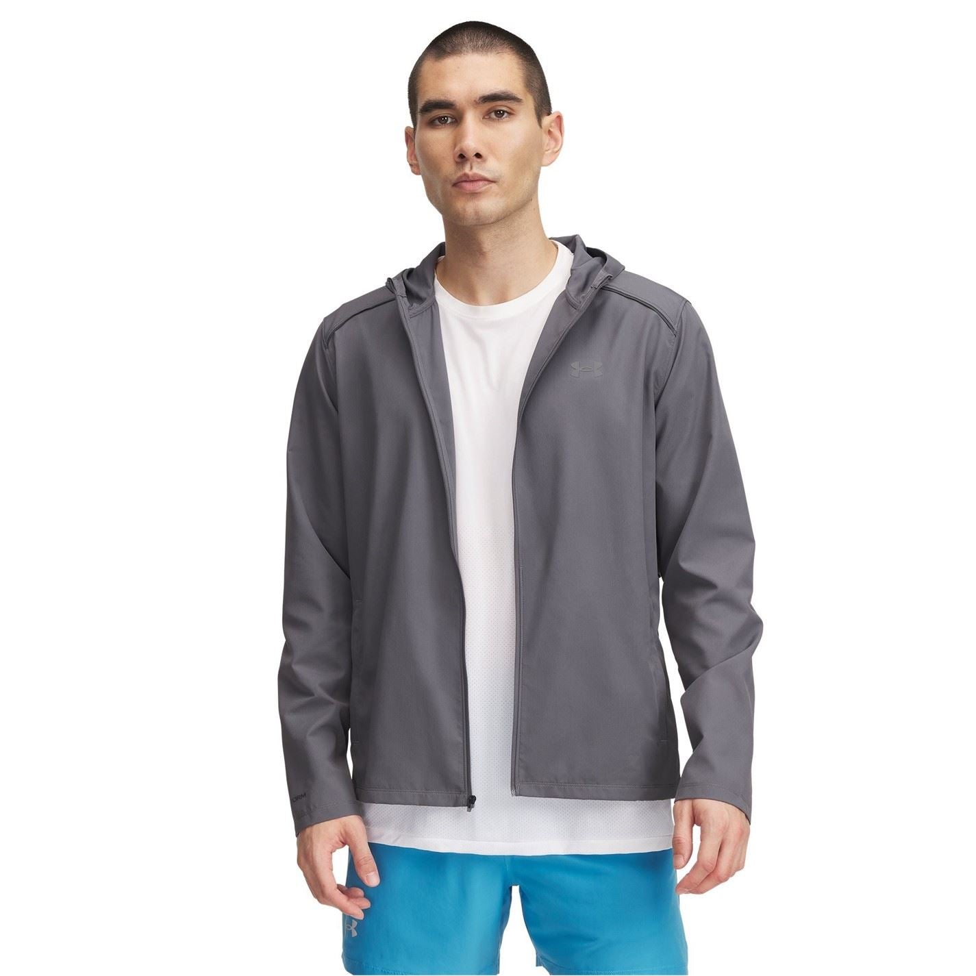 Under Armour  Storm Run Water And Wind Resistant Performance Running Jacket