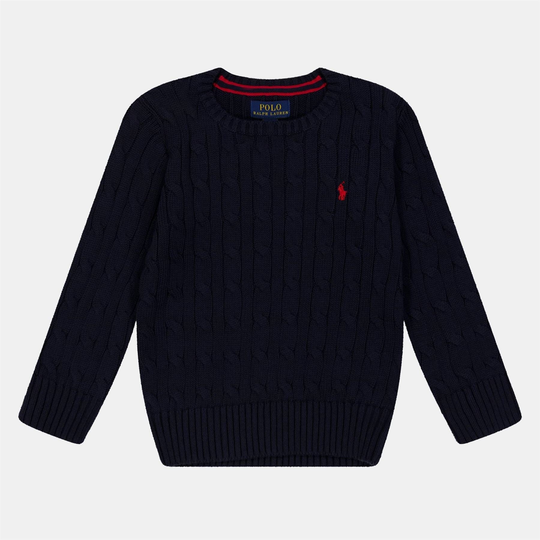 Polo Ralph Lauren Crew Neck Long Sleeve Regular Fit Sweater